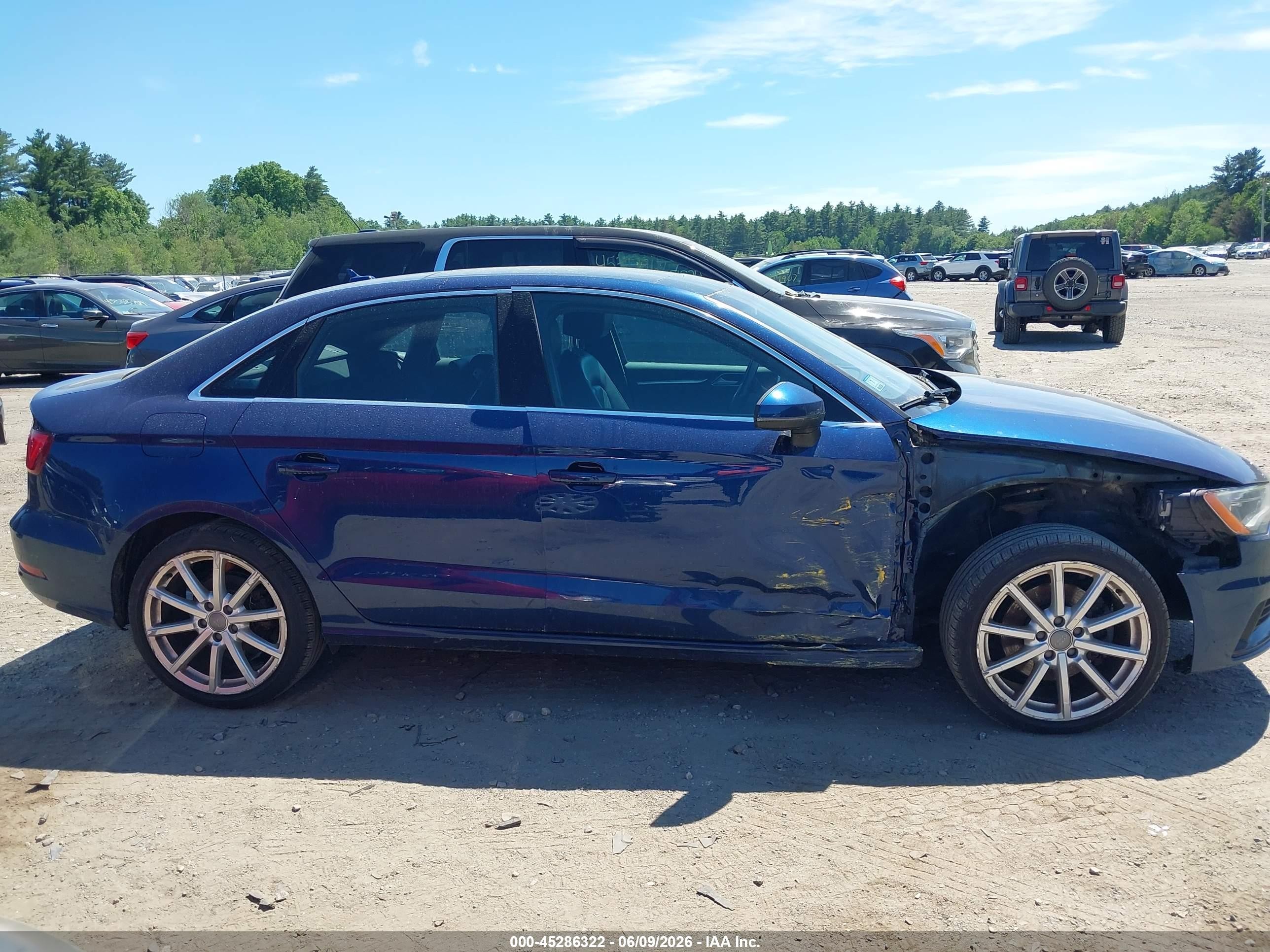 2015 Audi A3 2.0t Premium Blue vin: WAUEFGFF9F1063932