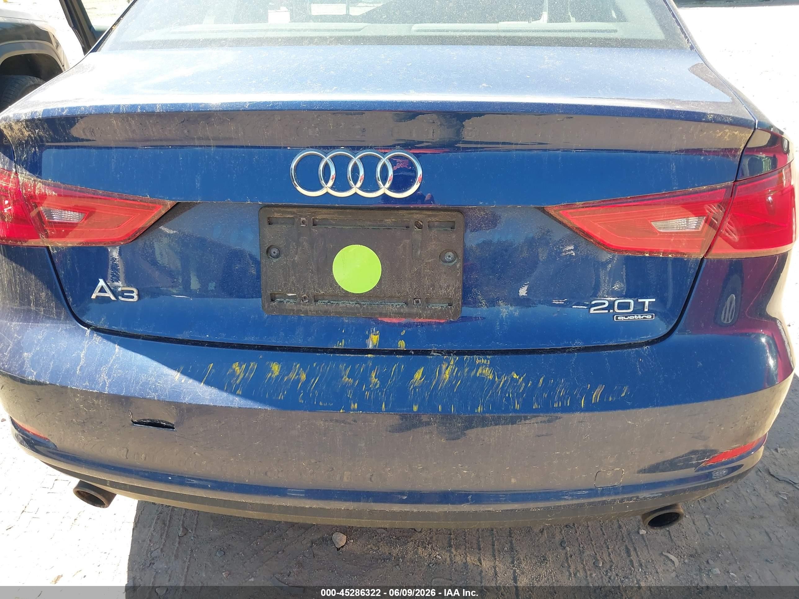 2015 Audi A3 2.0t Premium Blue vin: WAUEFGFF9F1063932