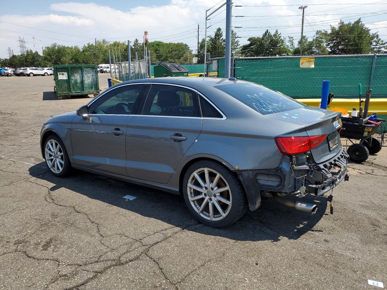 2015 Audi A3 Premium Plus Gray vin: WAUEFGFF9F1097157