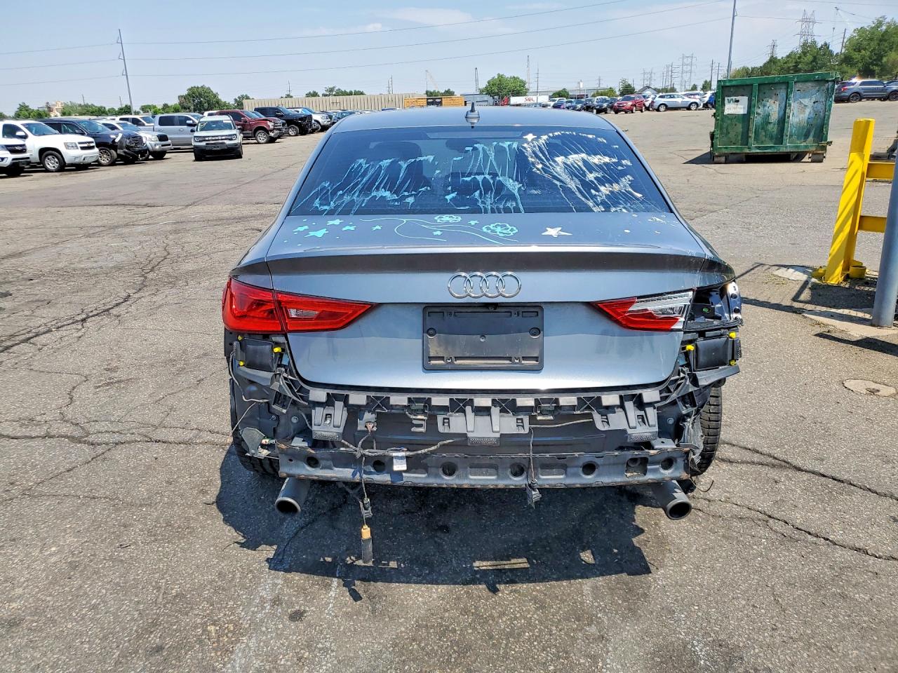2015 Audi A3 Premium Plus Gray vin: WAUEFGFF9F1097157