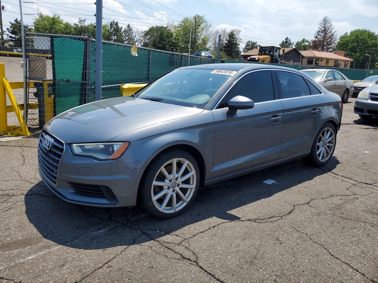 2015 Audi A3 Premium Plus Gray vin: WAUEFGFF9F1097157