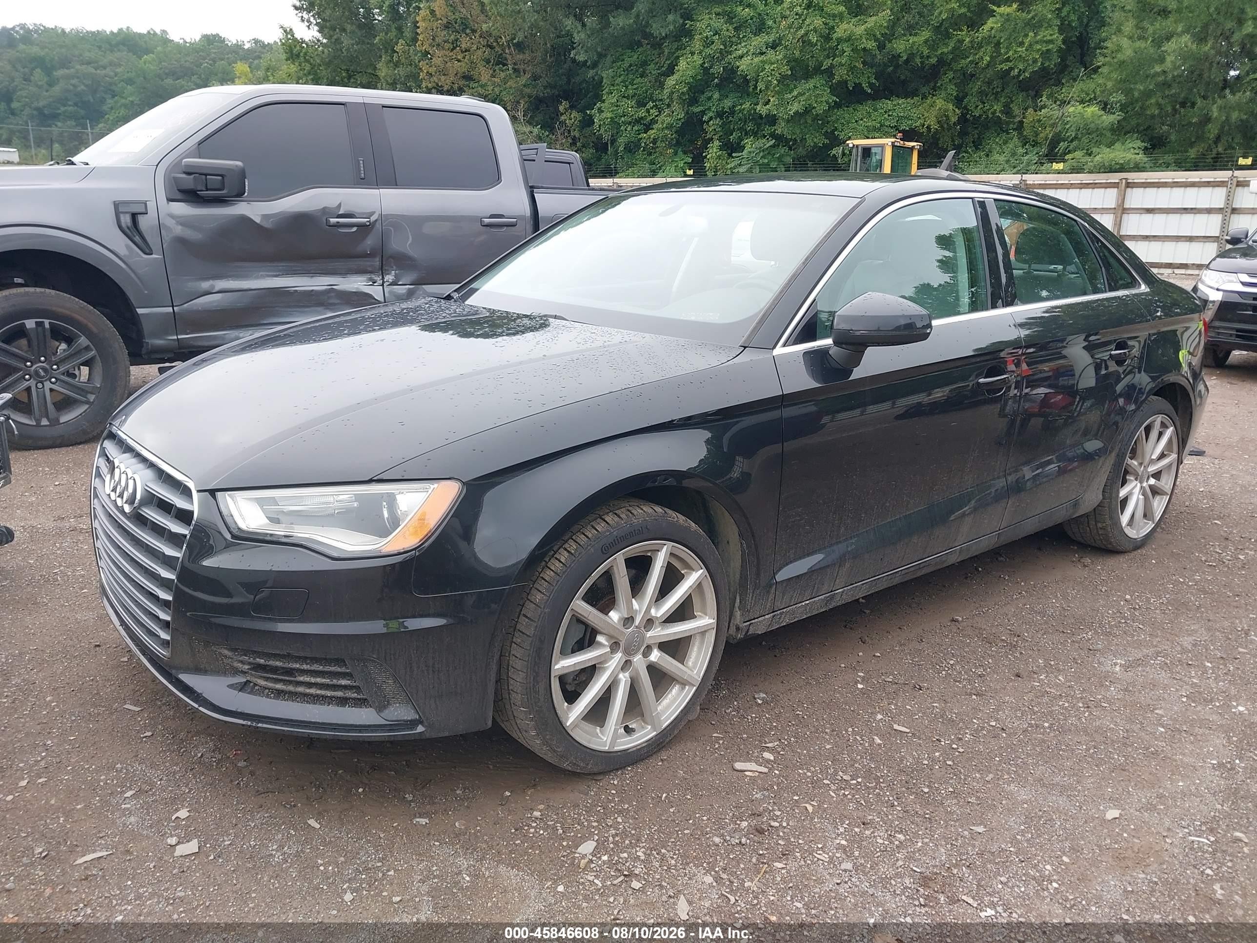 2015 Audi A3 2.0t Premium Black vin: WAUEFGFFXF1015629