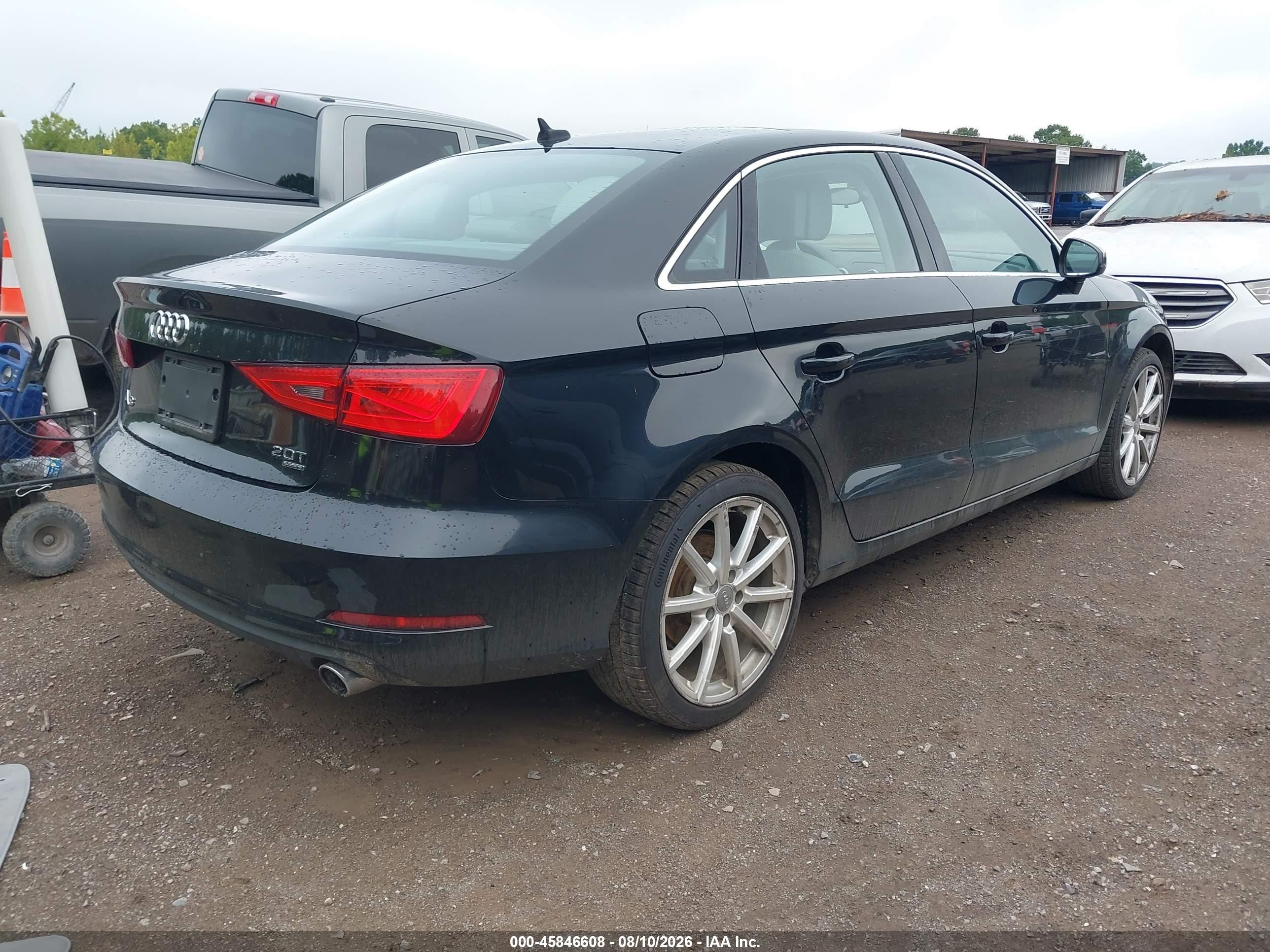2015 Audi A3 2.0t Premium Black vin: WAUEFGFFXF1015629
