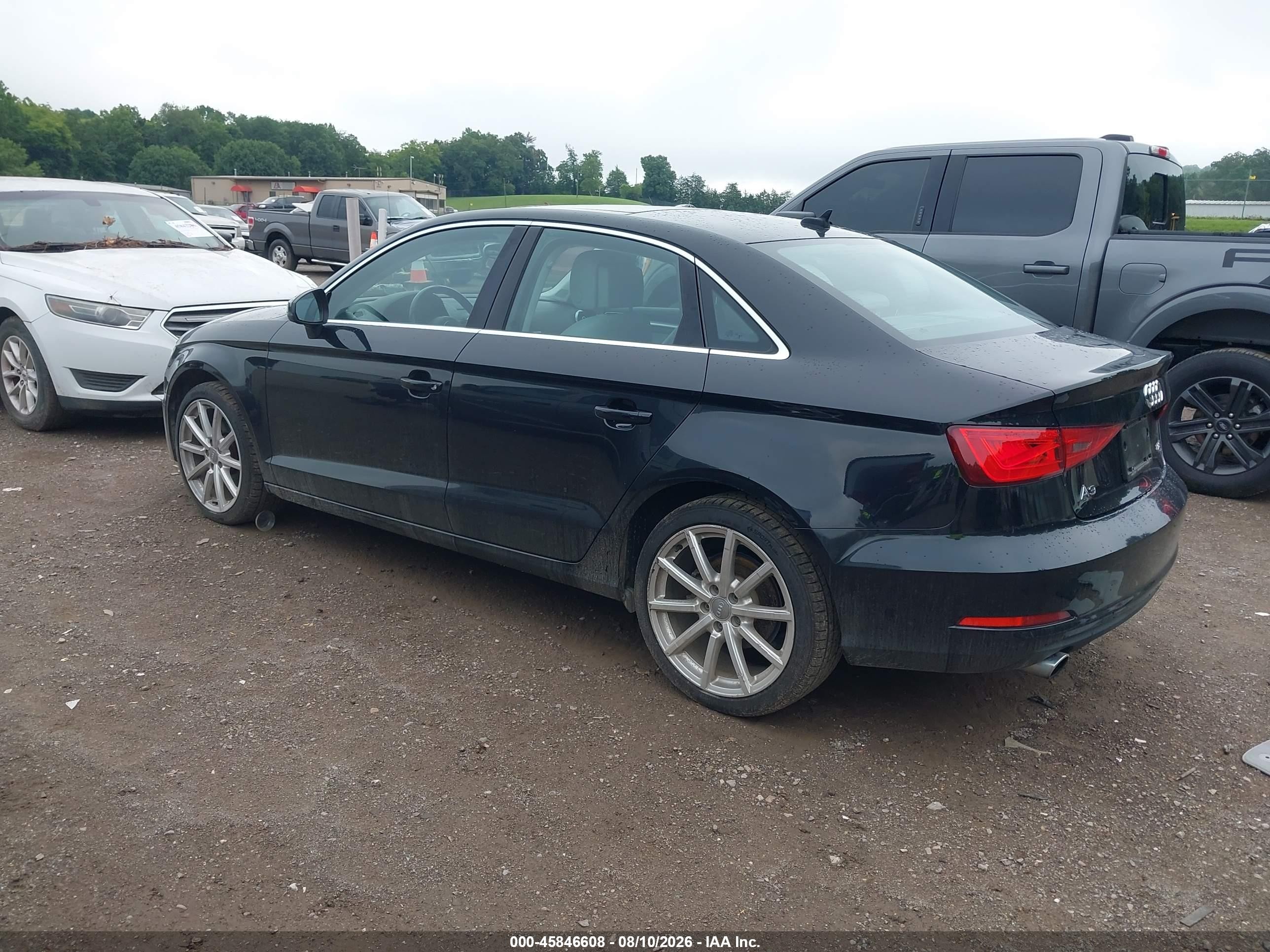 2015 Audi A3 2.0t Premium Black vin: WAUEFGFFXF1015629