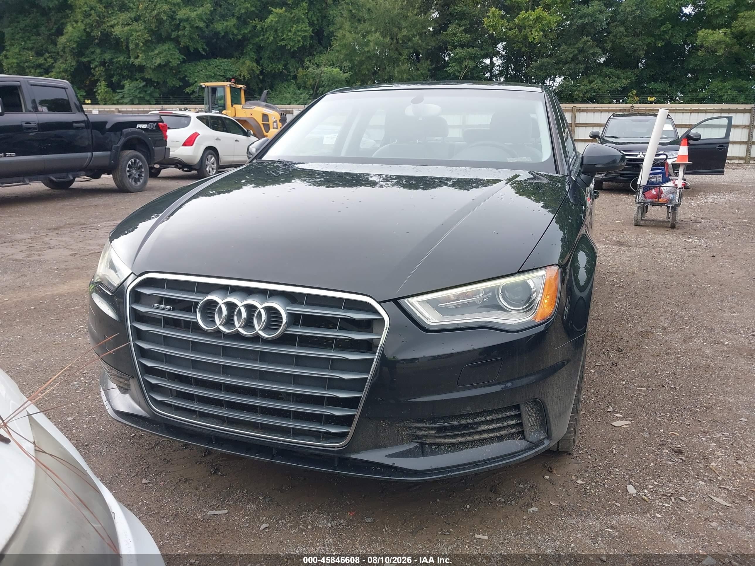 2015 Audi A3 2.0t Premium Black vin: WAUEFGFFXF1015629