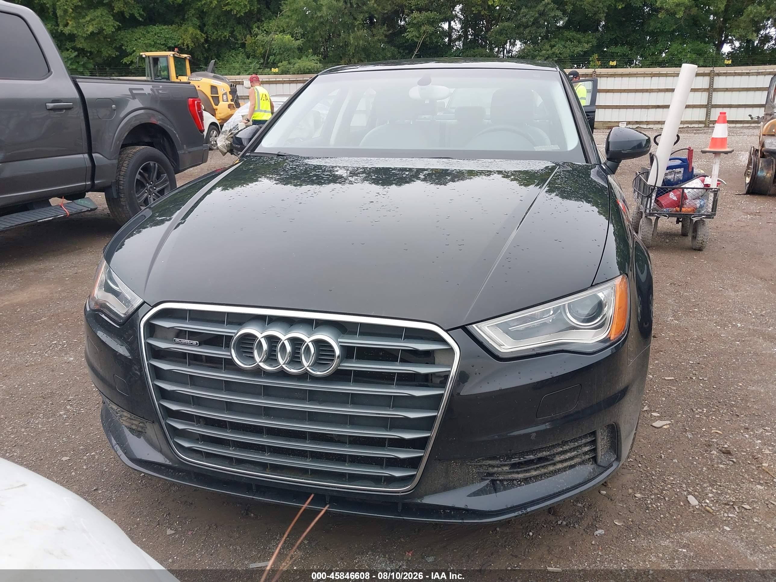 2015 Audi A3 2.0t Premium Black vin: WAUEFGFFXF1015629