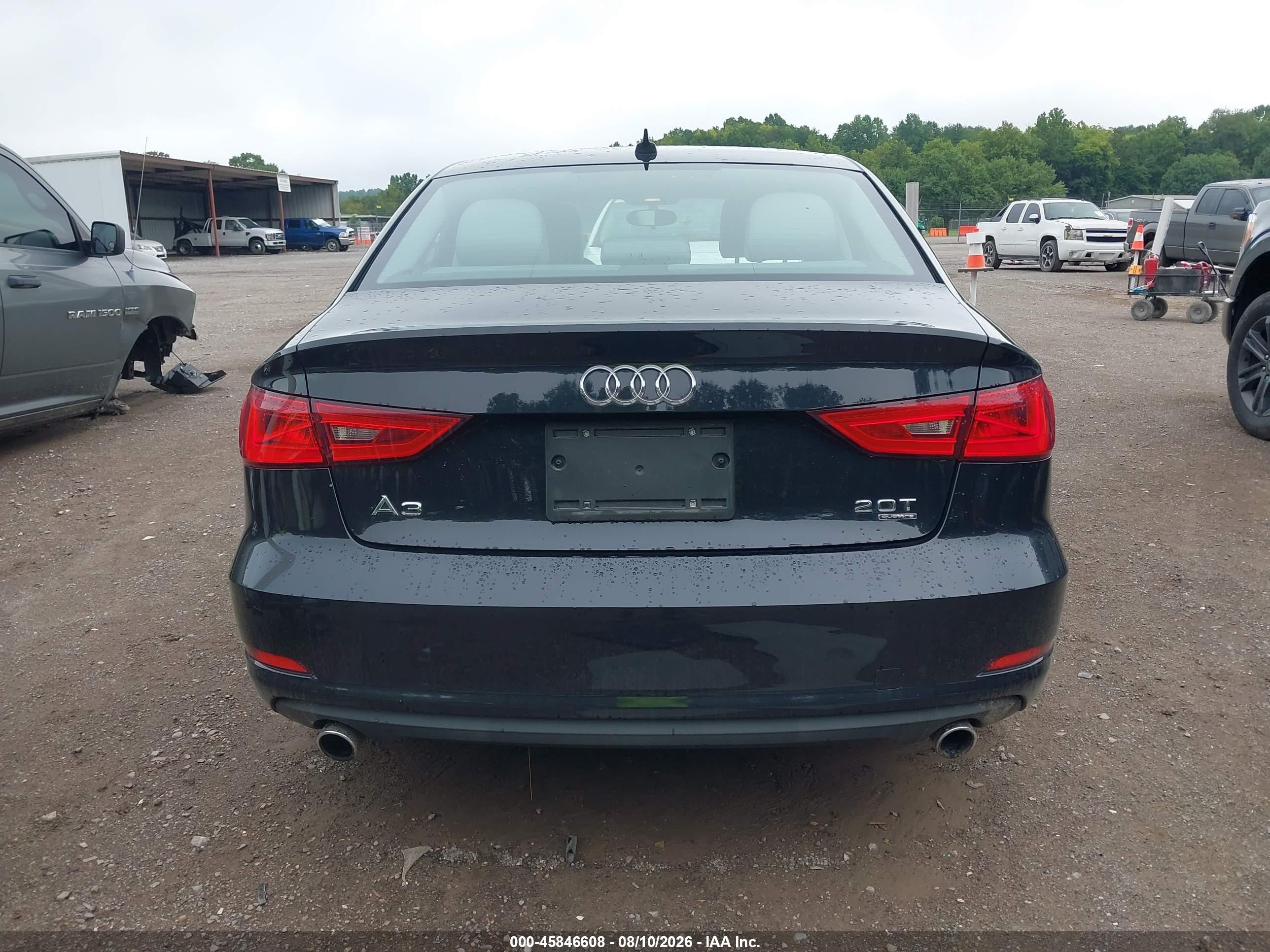2015 Audi A3 2.0t Premium Black vin: WAUEFGFFXF1015629
