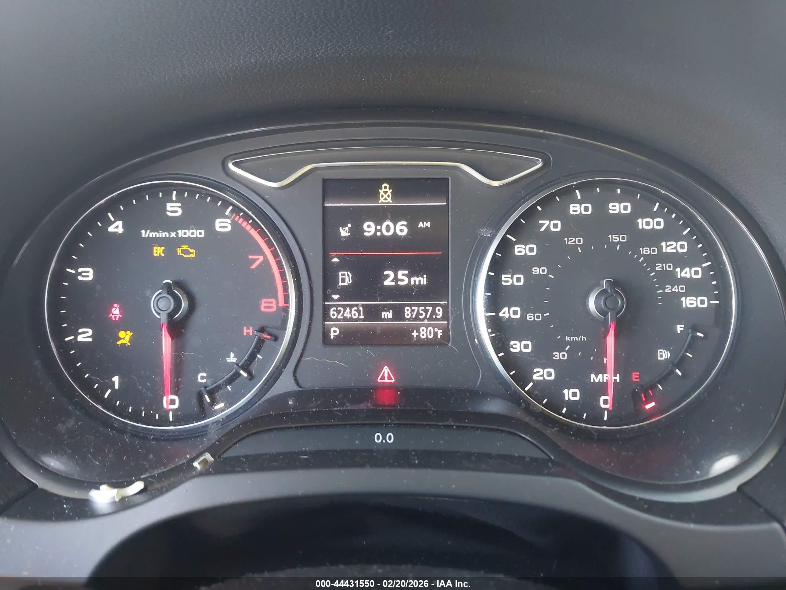 2015 Audi A3 2.0t Premium Black vin: WAUEFGFFXF1020751