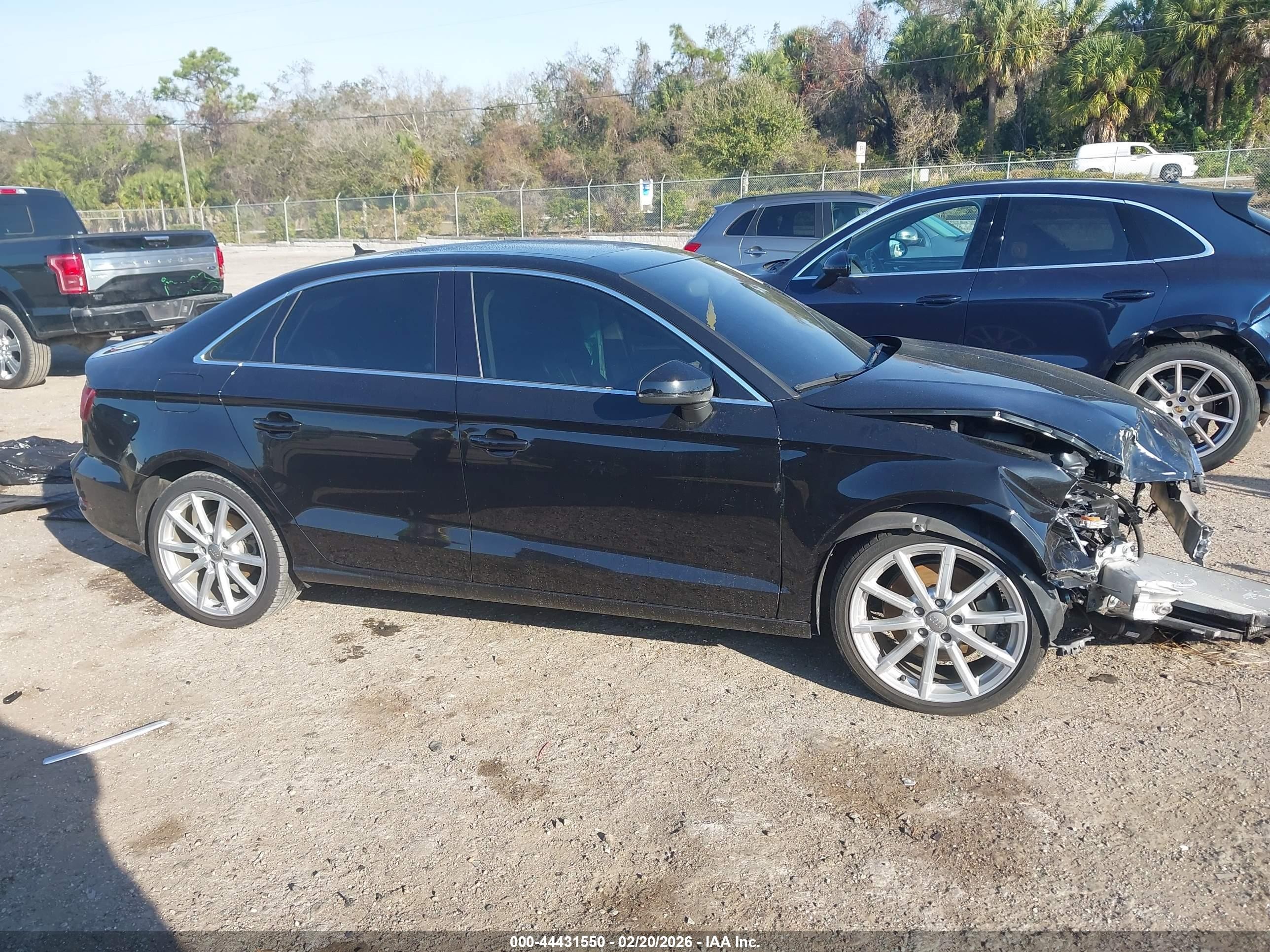 2015 Audi A3 2.0t Premium Black vin: WAUEFGFFXF1020751