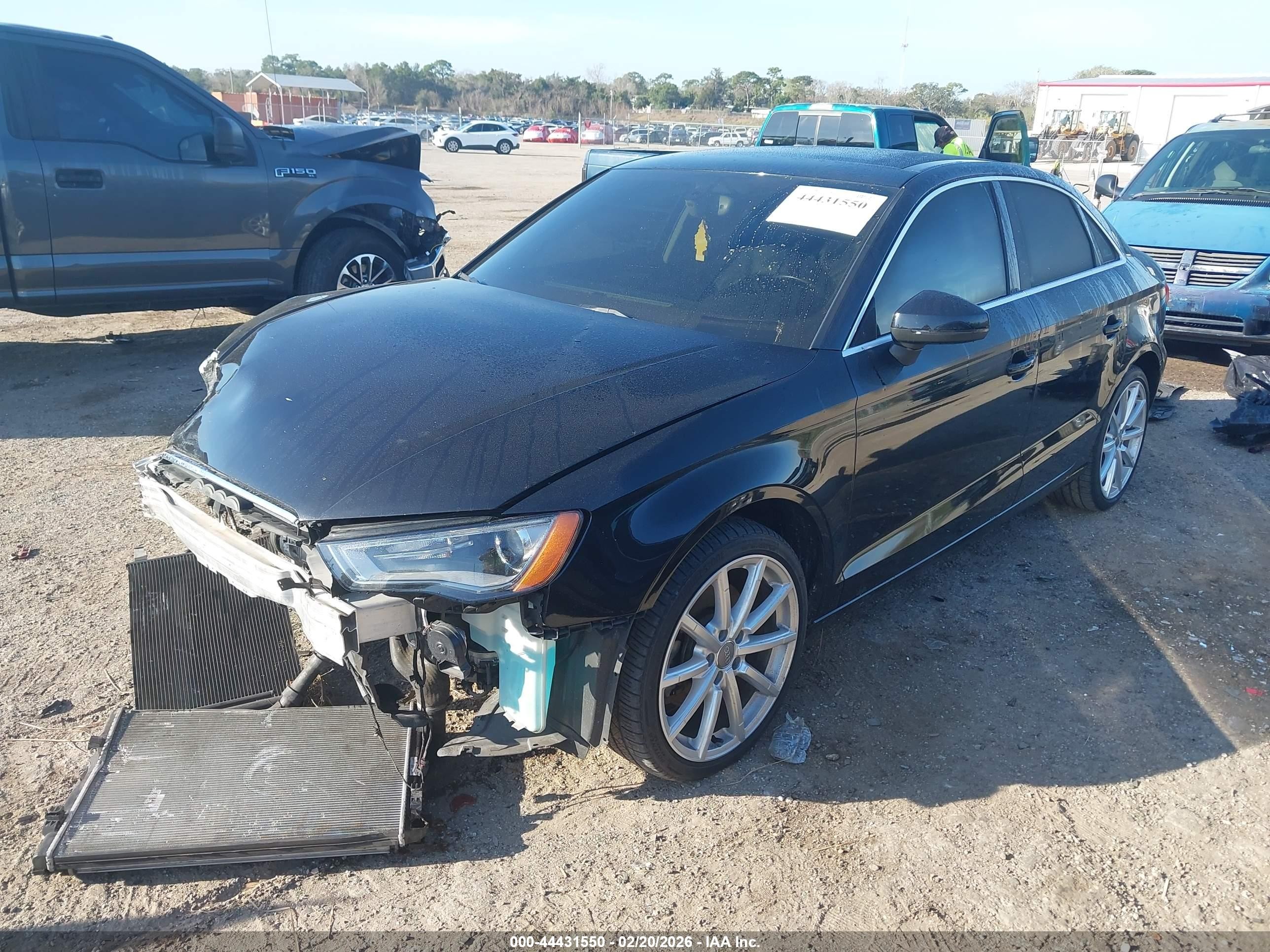 2015 Audi A3 2.0t Premium Black vin: WAUEFGFFXF1020751