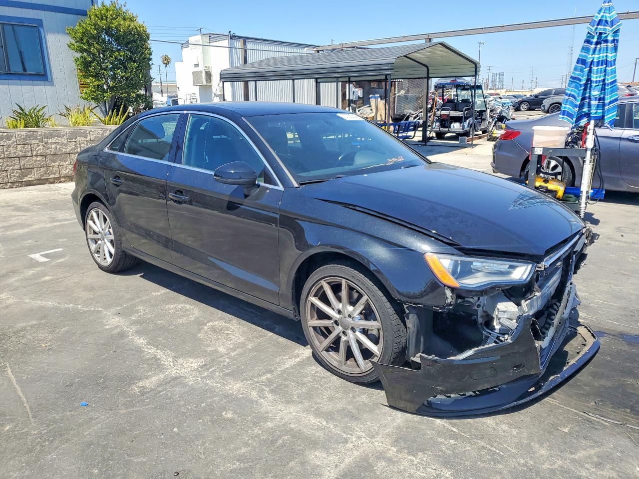 2015 Audi A3 Premium Plus Black vin: WAUEFGFFXF1030387