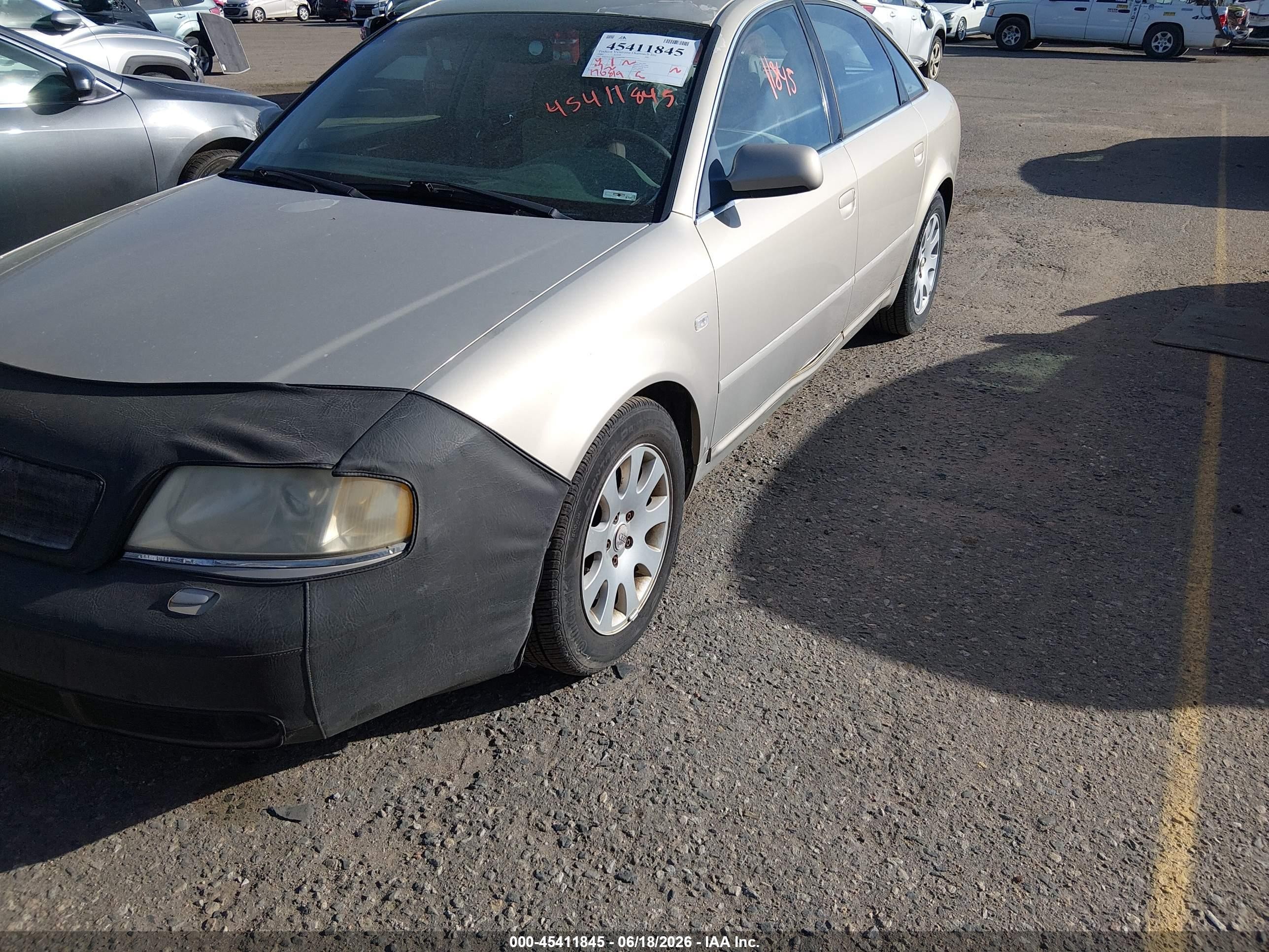 2000 Audi A6 2.8 Quattro Золотой vin: WAUEH64B5YN099729
