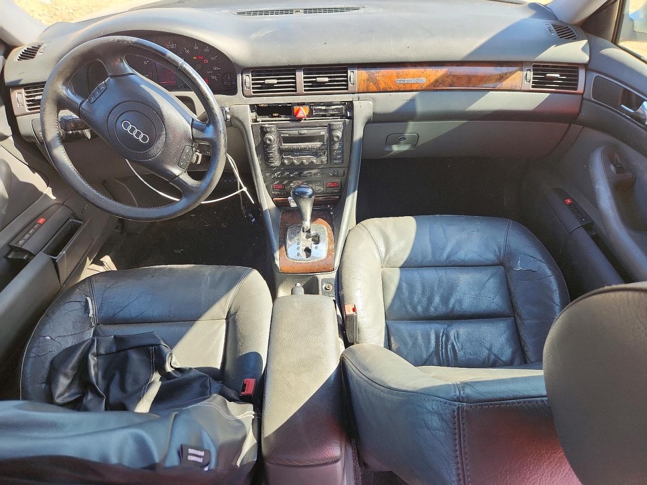 2001 Audi A6 2.8 Quattro Silver vin: WAUEH64B91N012548