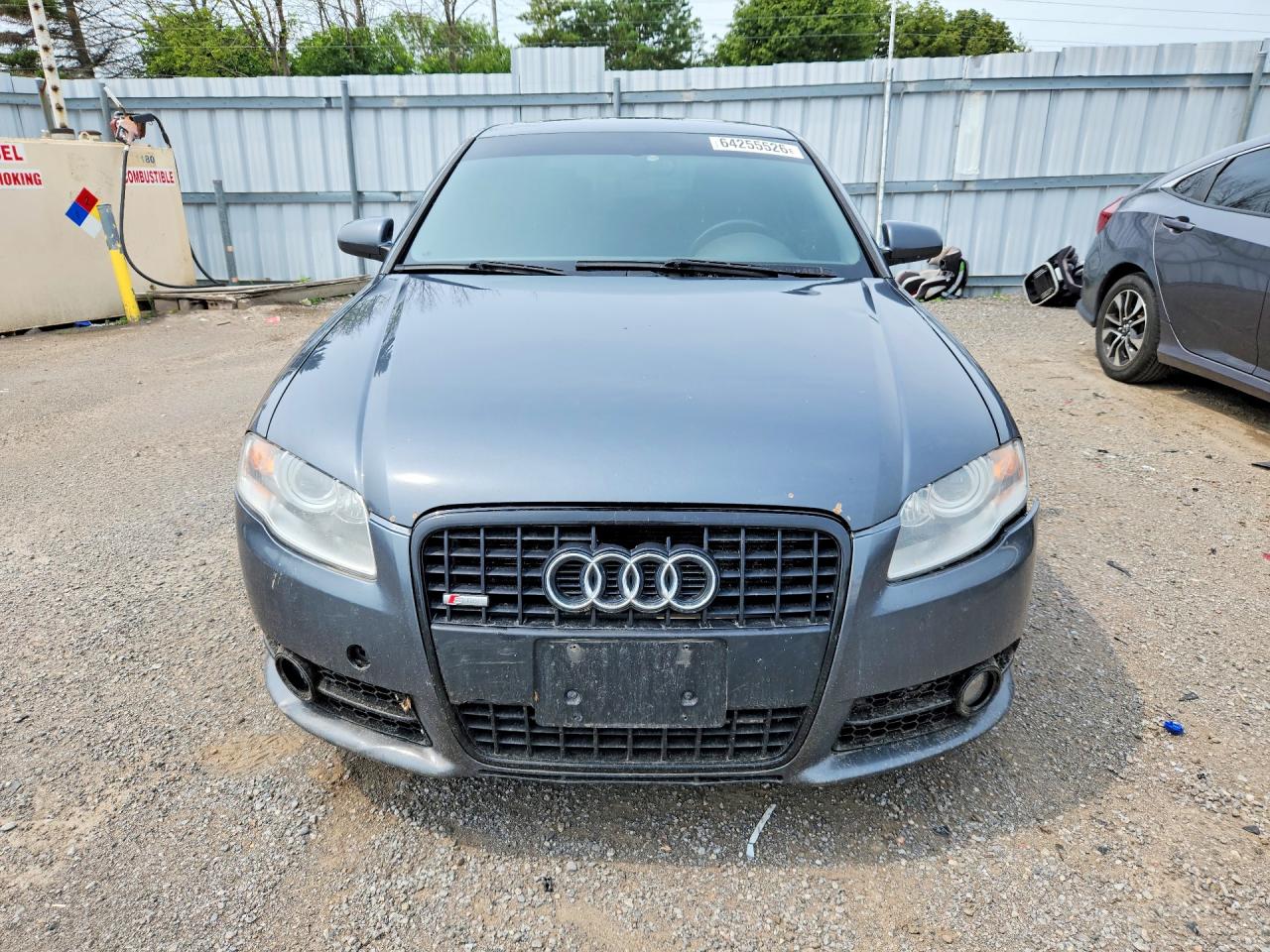 2008 Audi A4 S-line 3.2 Quattro Gray vin: WAUEH68E98A088485