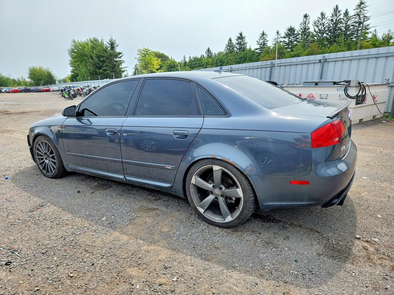 2008 Audi A4 S-line 3.2 Quattro Gray vin: WAUEH68E98A088485