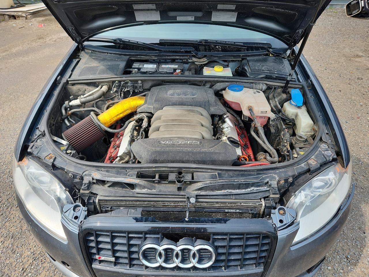 2008 Audi A4 S-line 3.2 Quattro Gray vin: WAUEH68E98A088485