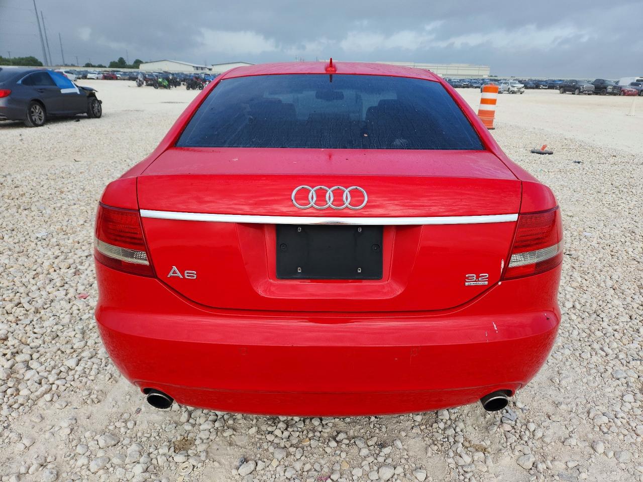 2006 Audi A6 S-line 3.2 Quattro Red vin: WAUEH74F26N118114