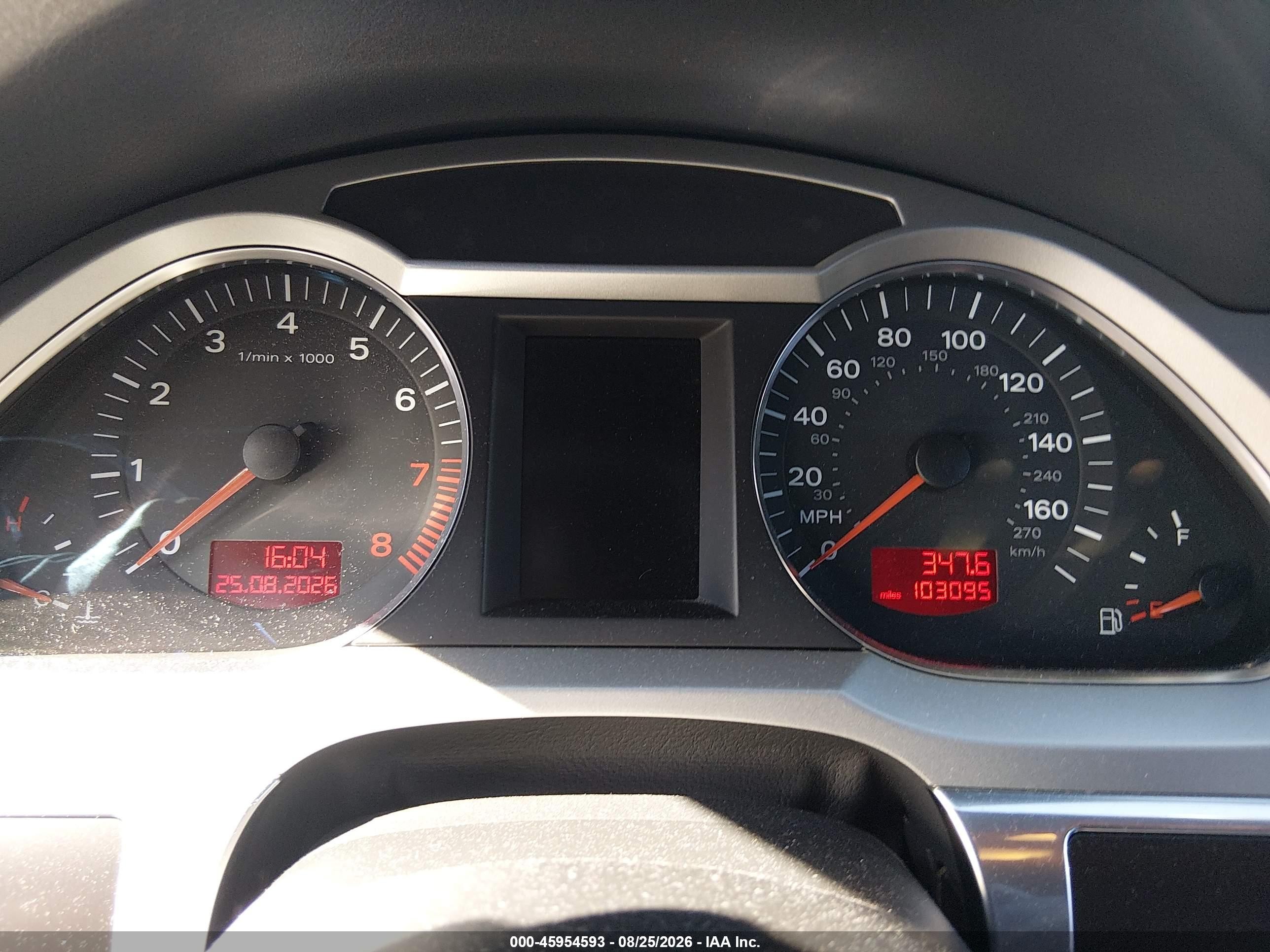 2008 Audi A6 3.2 Dark Blue vin: WAUEH74F28N127821