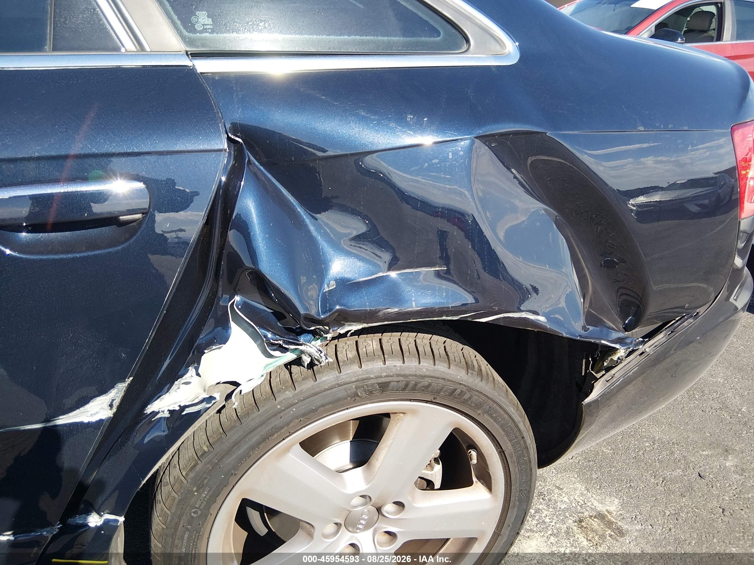 2008 Audi A6 3.2 Dark Blue vin: WAUEH74F28N127821