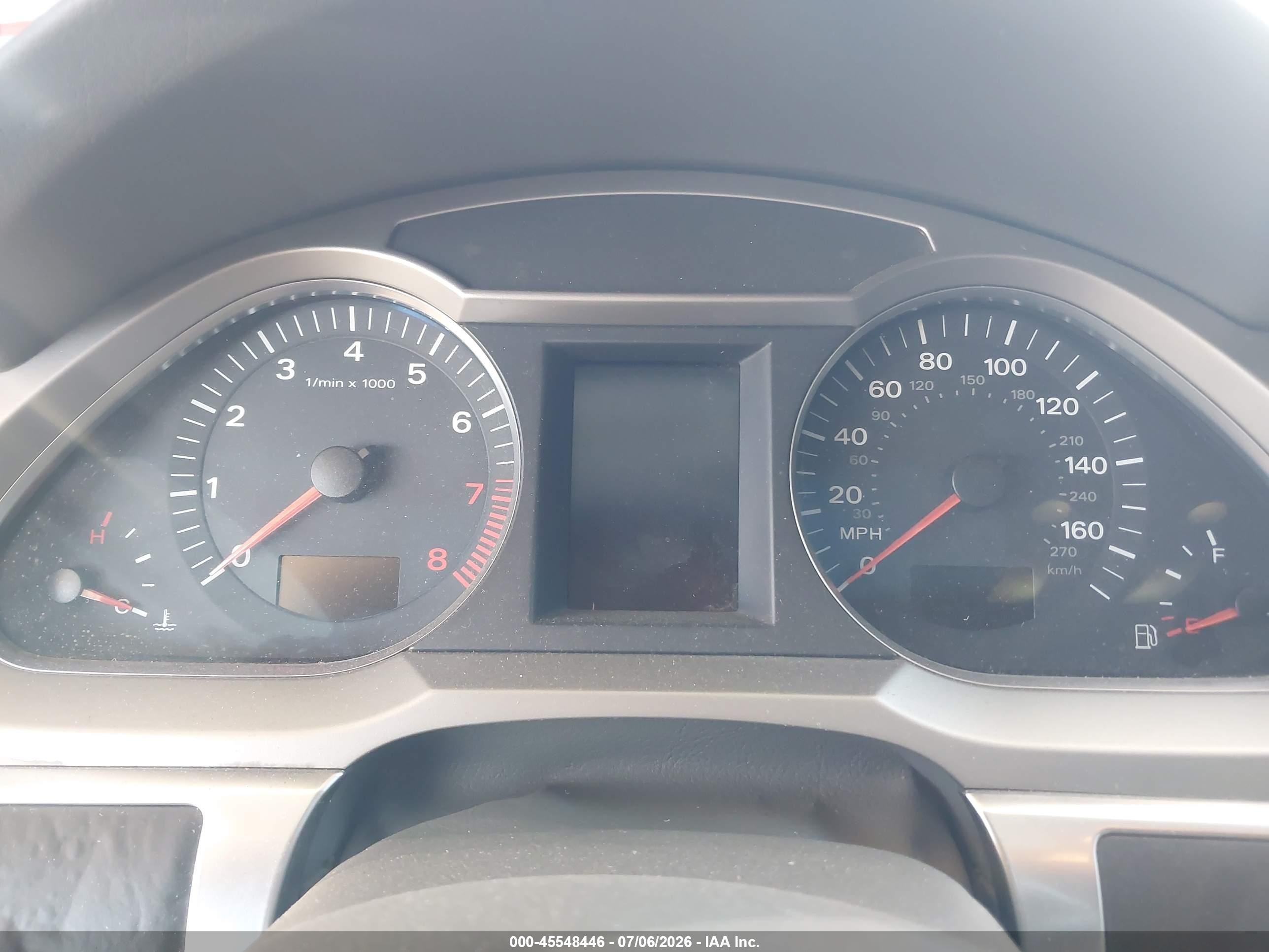 2007 Audi A6 3.2 Gray vin: WAUEH74FX7N027576