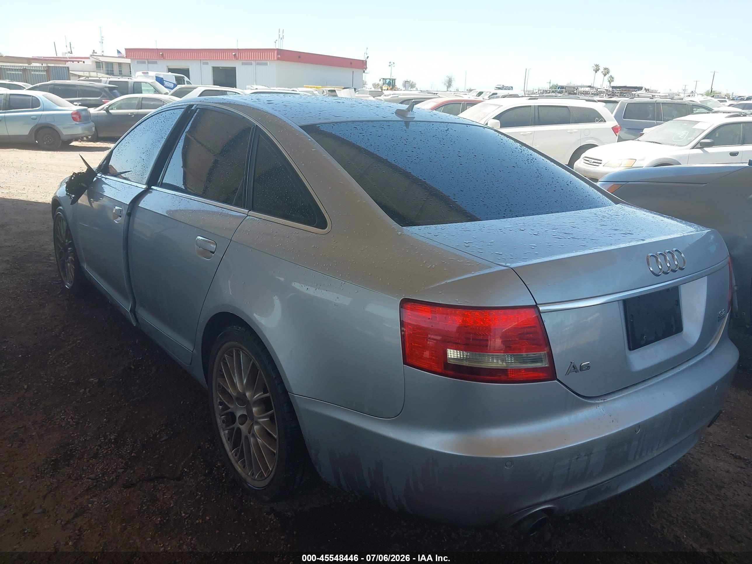 2007 Audi A6 3.2 Gray vin: WAUEH74FX7N027576