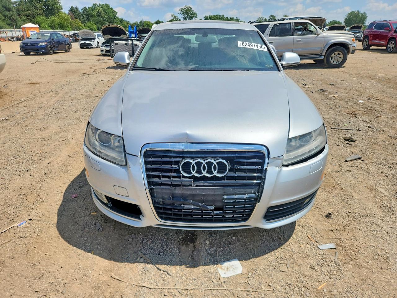 2010 Audi A6 Premium Plus Silver vin: WAUEKAFB3AN062637
