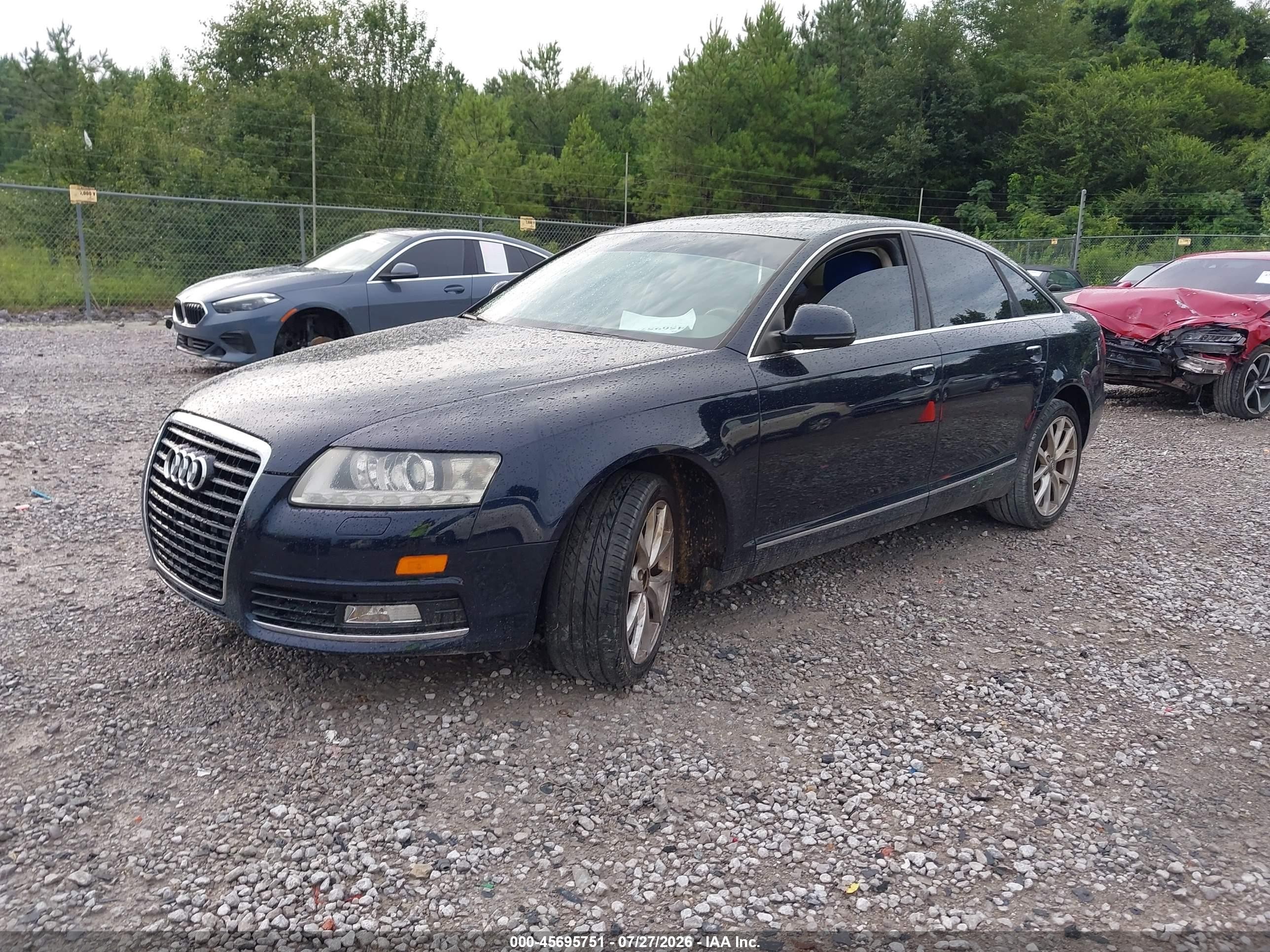 2010 Audi A6 3.2 Premium Blue vin: WAUEKAFB7AN025073