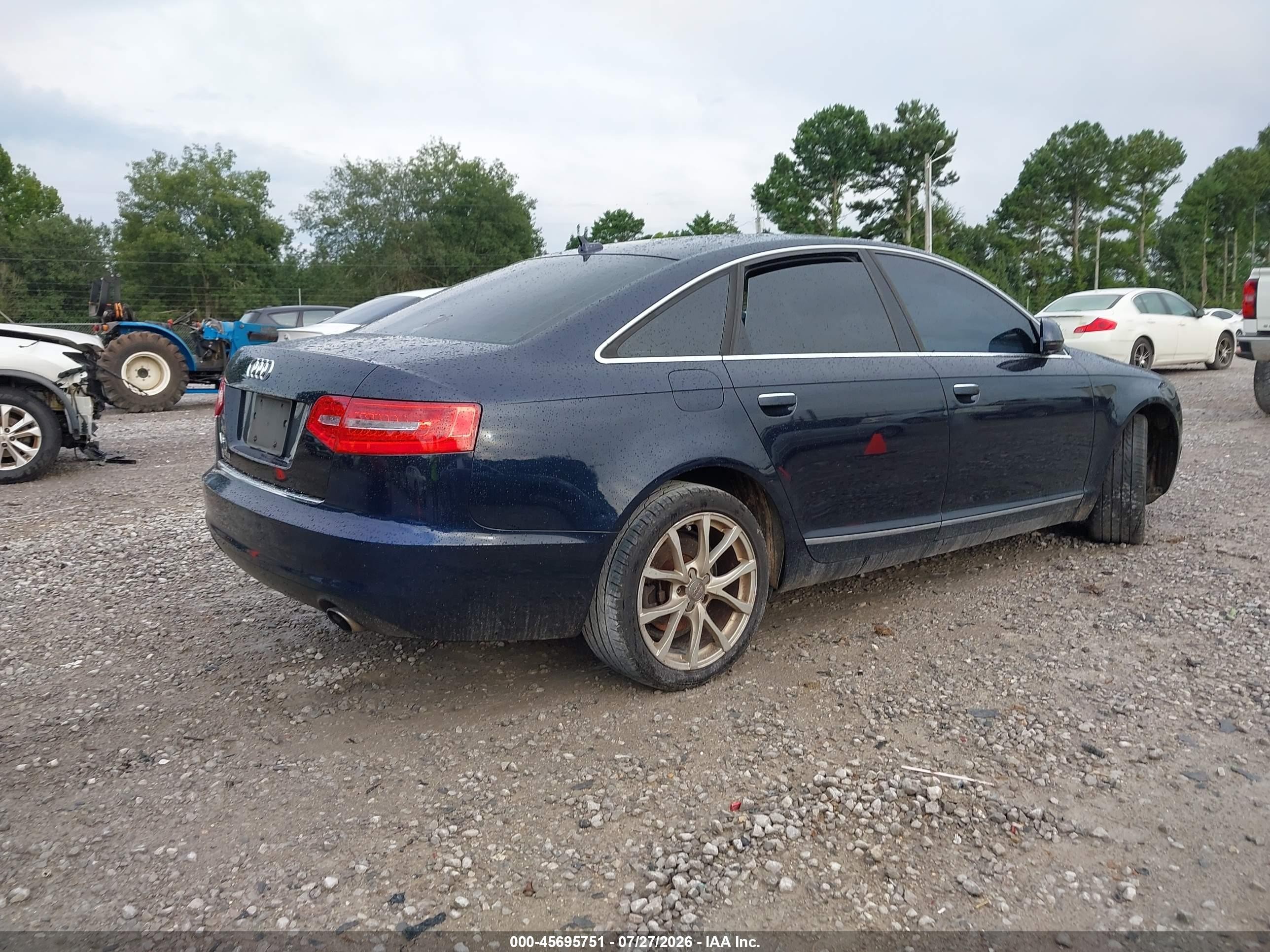 2010 Audi A6 3.2 Premium Blue vin: WAUEKAFB7AN025073