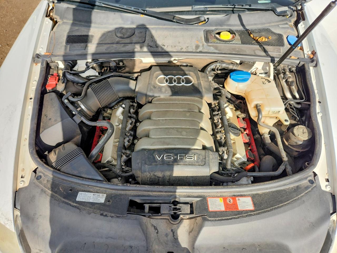 2010 Audi A6 Premium Plus White vin: WAUEKAFB9AN010087