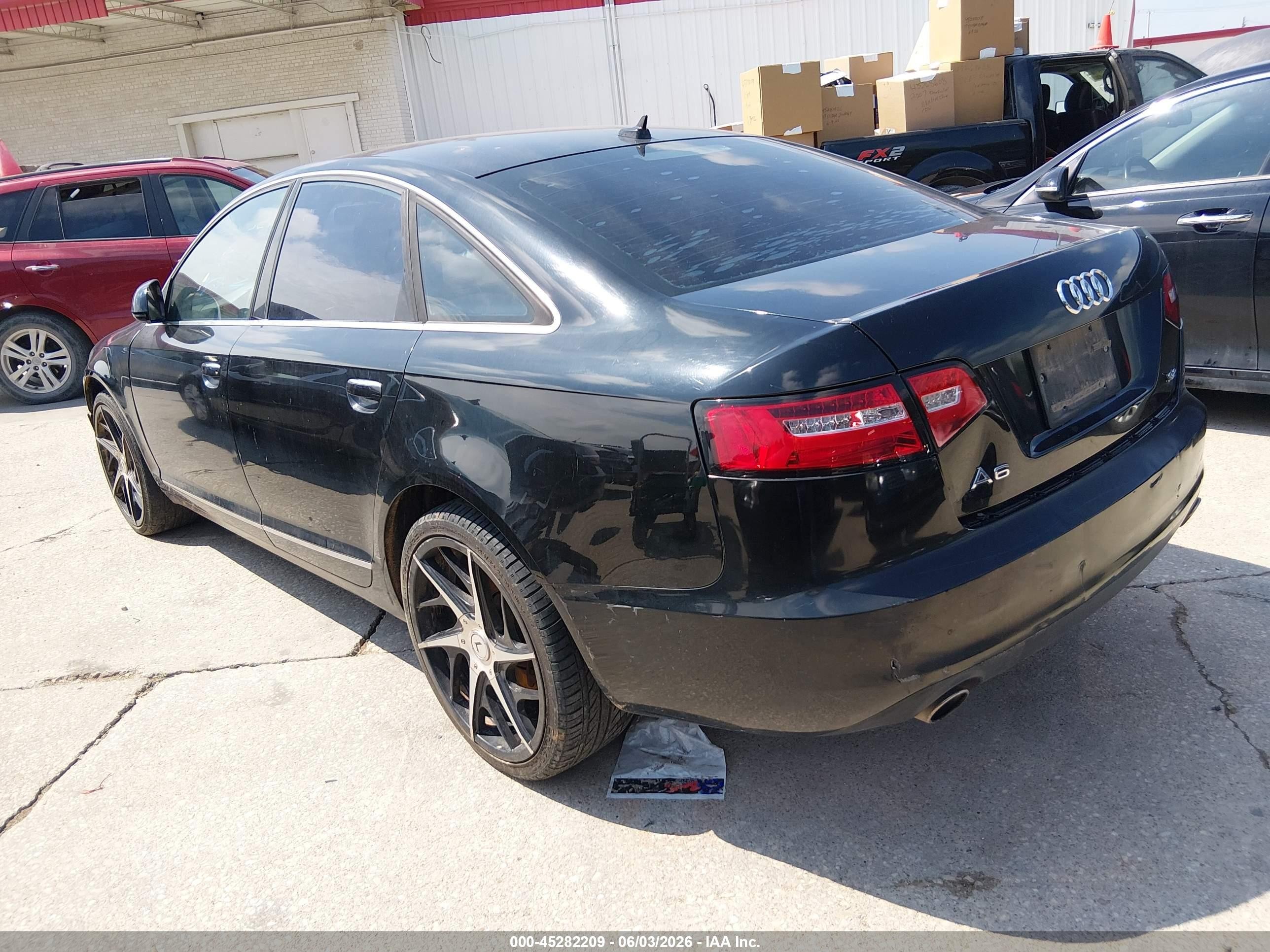2010 Audi A6 3.2 Premium Black vin: WAUEKAFB9AN049780