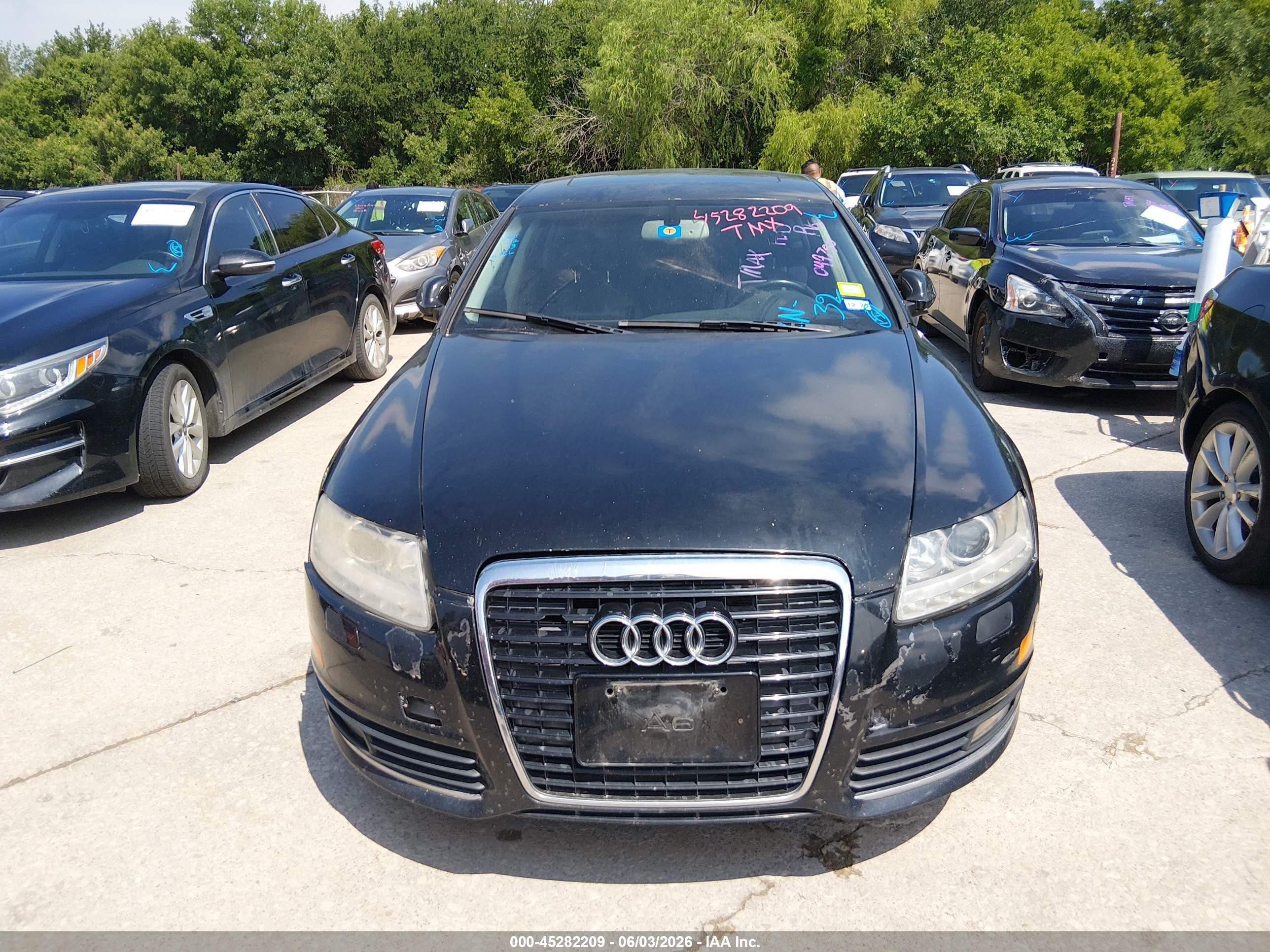 2010 Audi A6 3.2 Premium Black vin: WAUEKAFB9AN049780