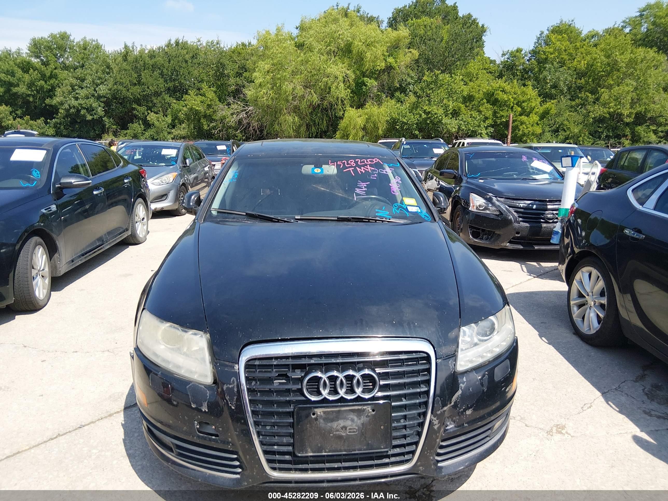 2010 Audi A6 3.2 Premium Black vin: WAUEKAFB9AN049780