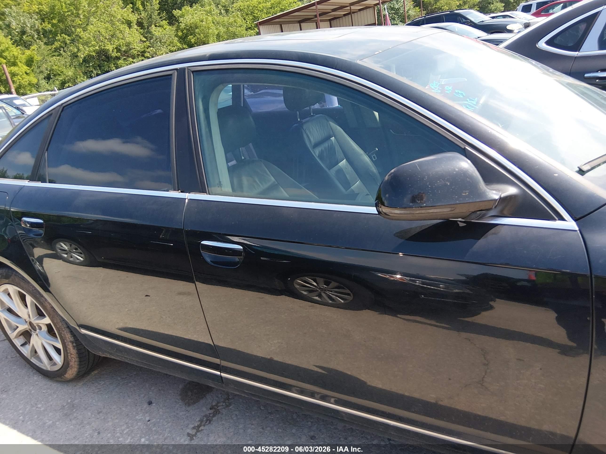 2010 Audi A6 3.2 Premium Black vin: WAUEKAFB9AN049780