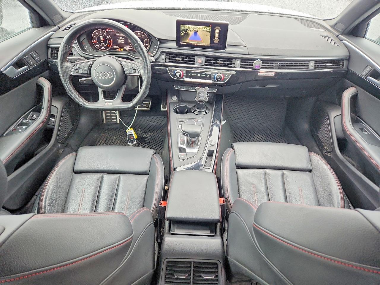 2018 Audi A4 Premium Plus White vin: WAUENAF40JN001822