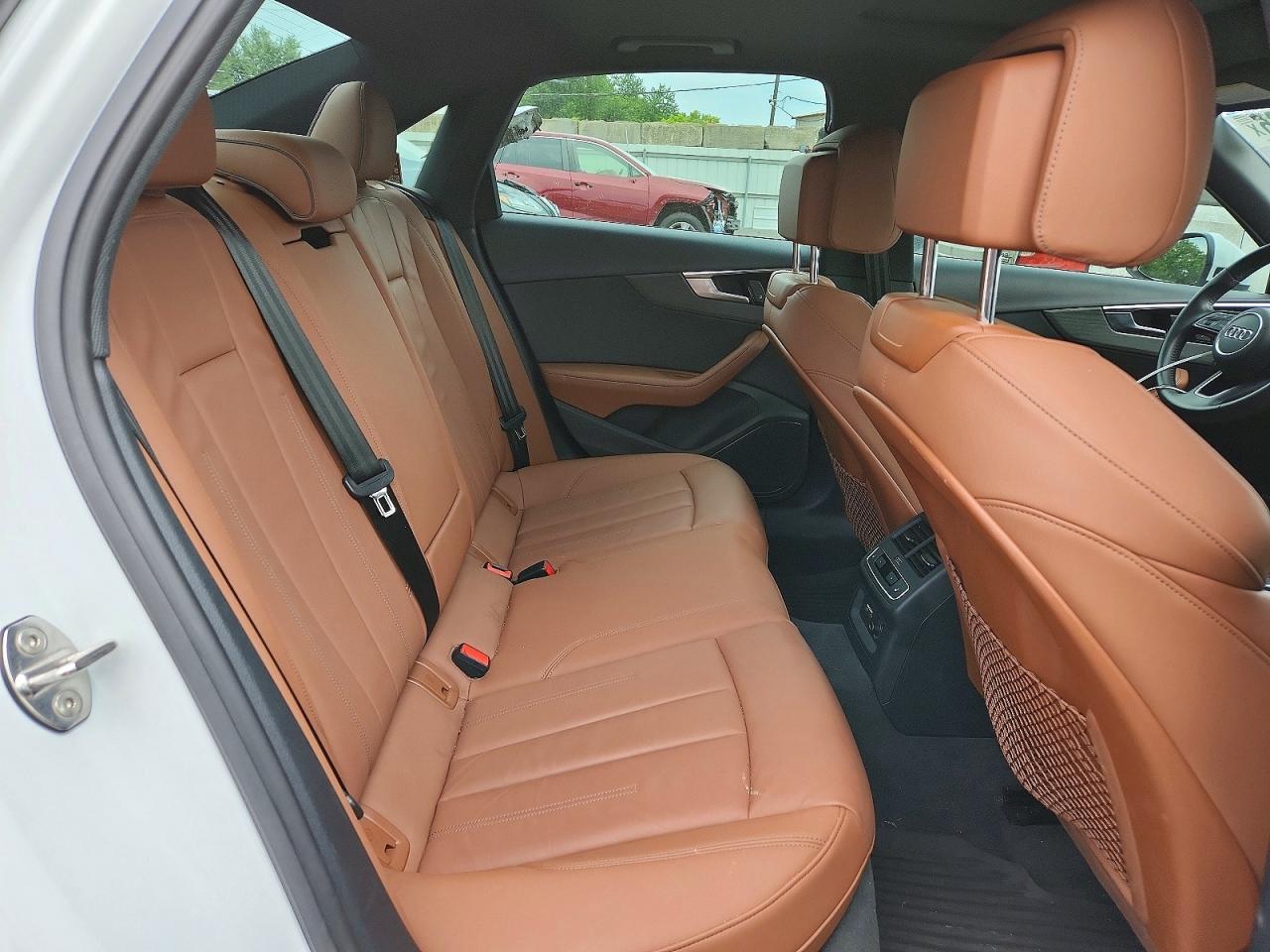 2020 Audi A4 Premium Plus White vin: WAUENAF41LA045063