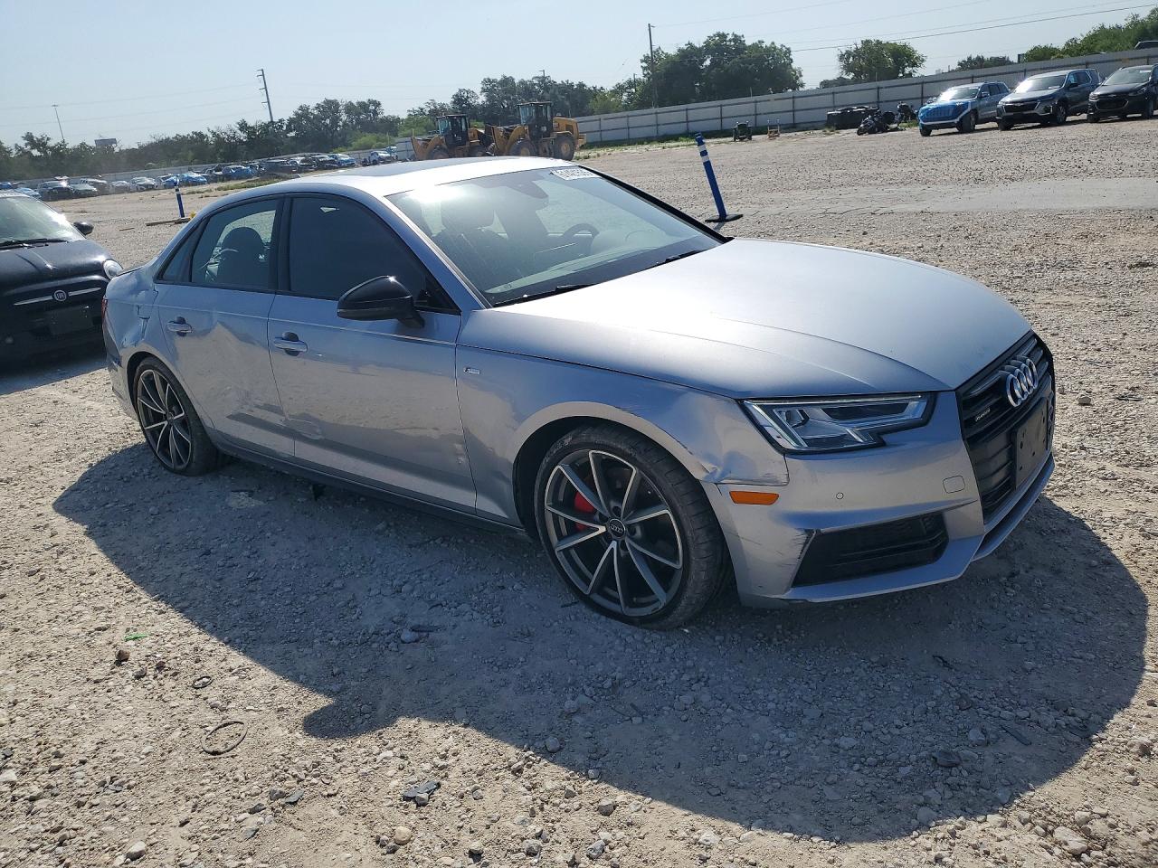 2018 Audi A4 Premium Plus Silver vin: WAUENAF42JN002941