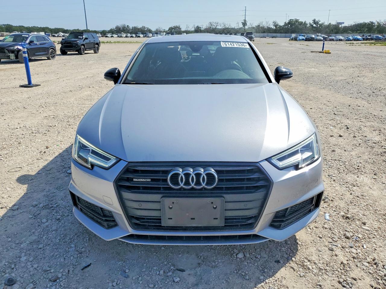 2018 Audi A4 Premium Plus Silver vin: WAUENAF42JN002941
