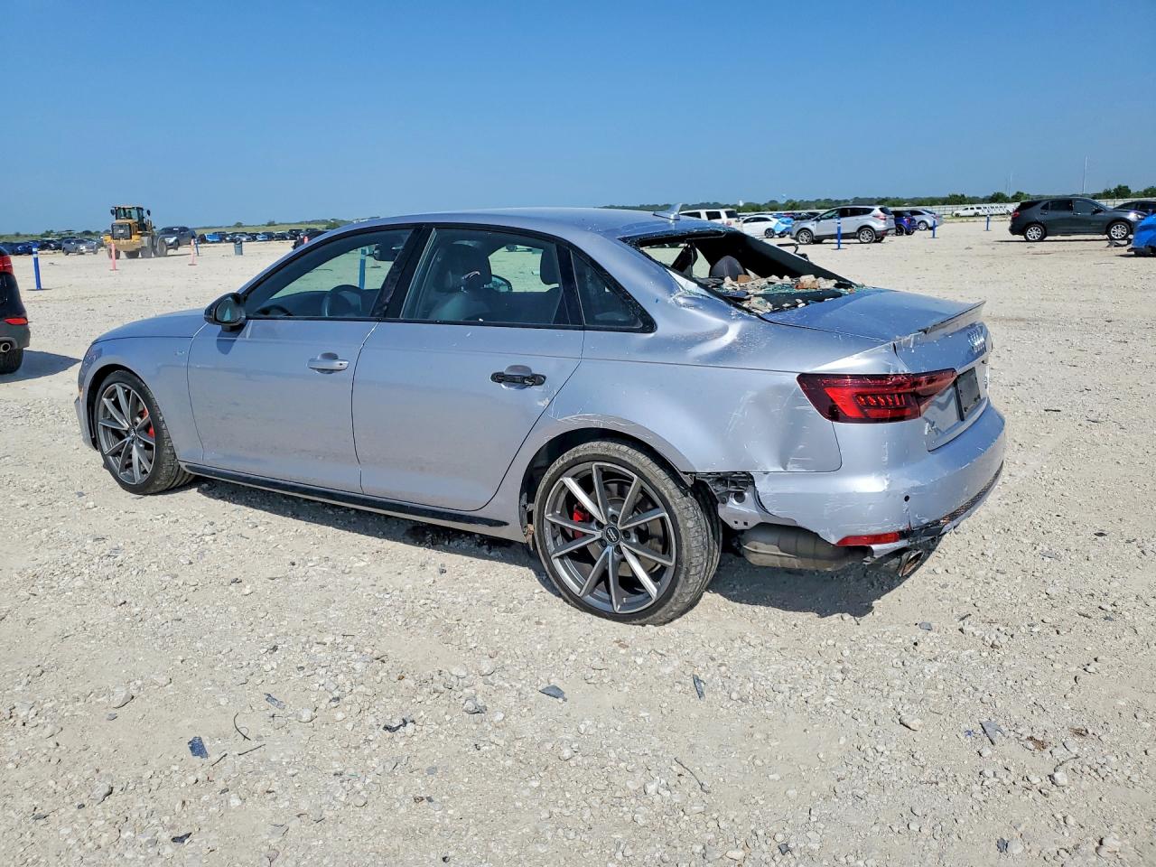 2018 Audi A4 Premium Plus Silver vin: WAUENAF42JN002941