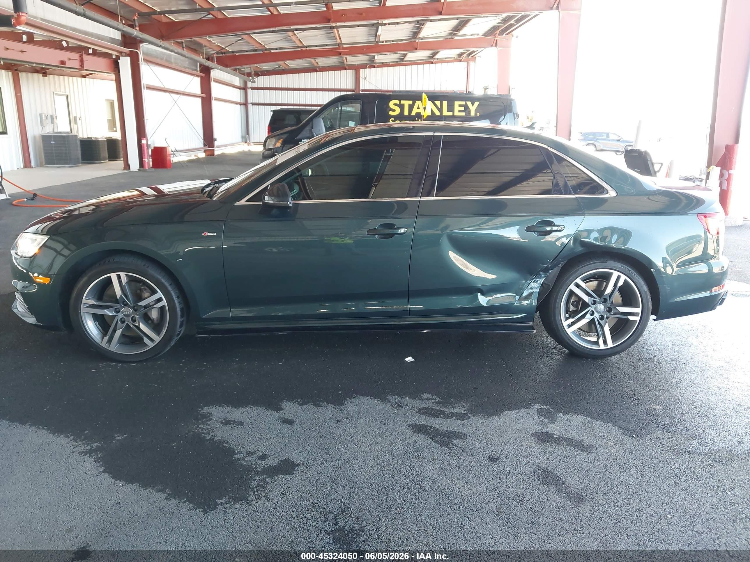 2017 Audi A4 2.0t Premium Green vin: WAUENAF43HA162389