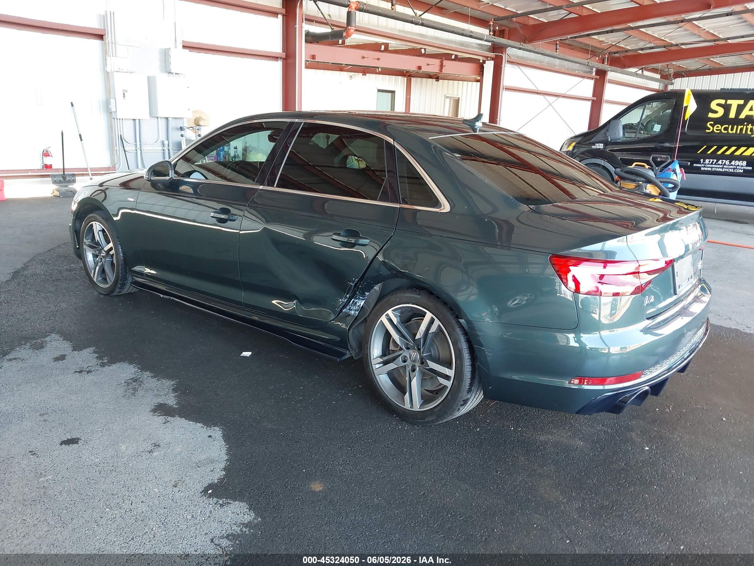 2017 Audi A4 2.0t Premium Green vin: WAUENAF43HA162389