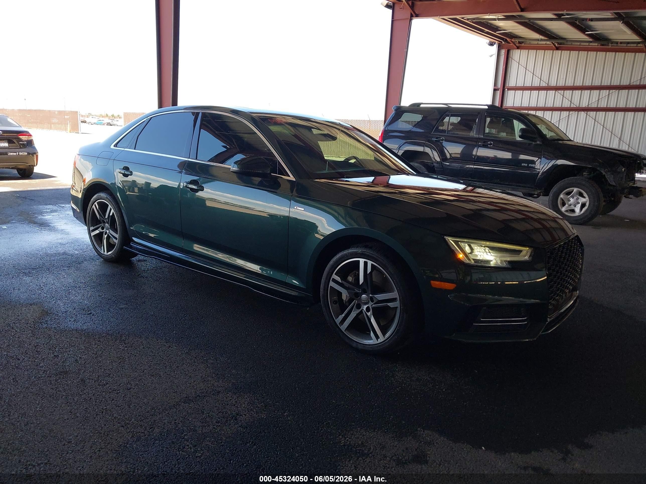 2017 Audi A4 2.0t Premium Green vin: WAUENAF43HA162389