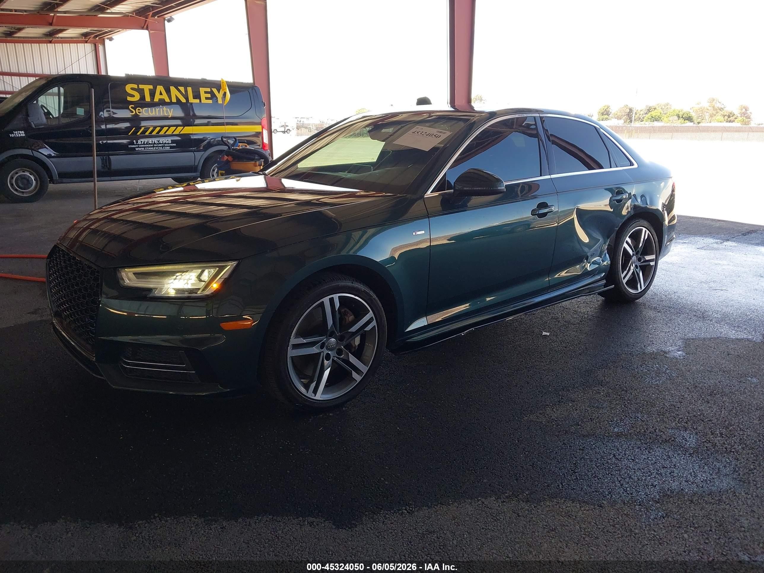 2017 Audi A4 2.0t Premium Green vin: WAUENAF43HA162389