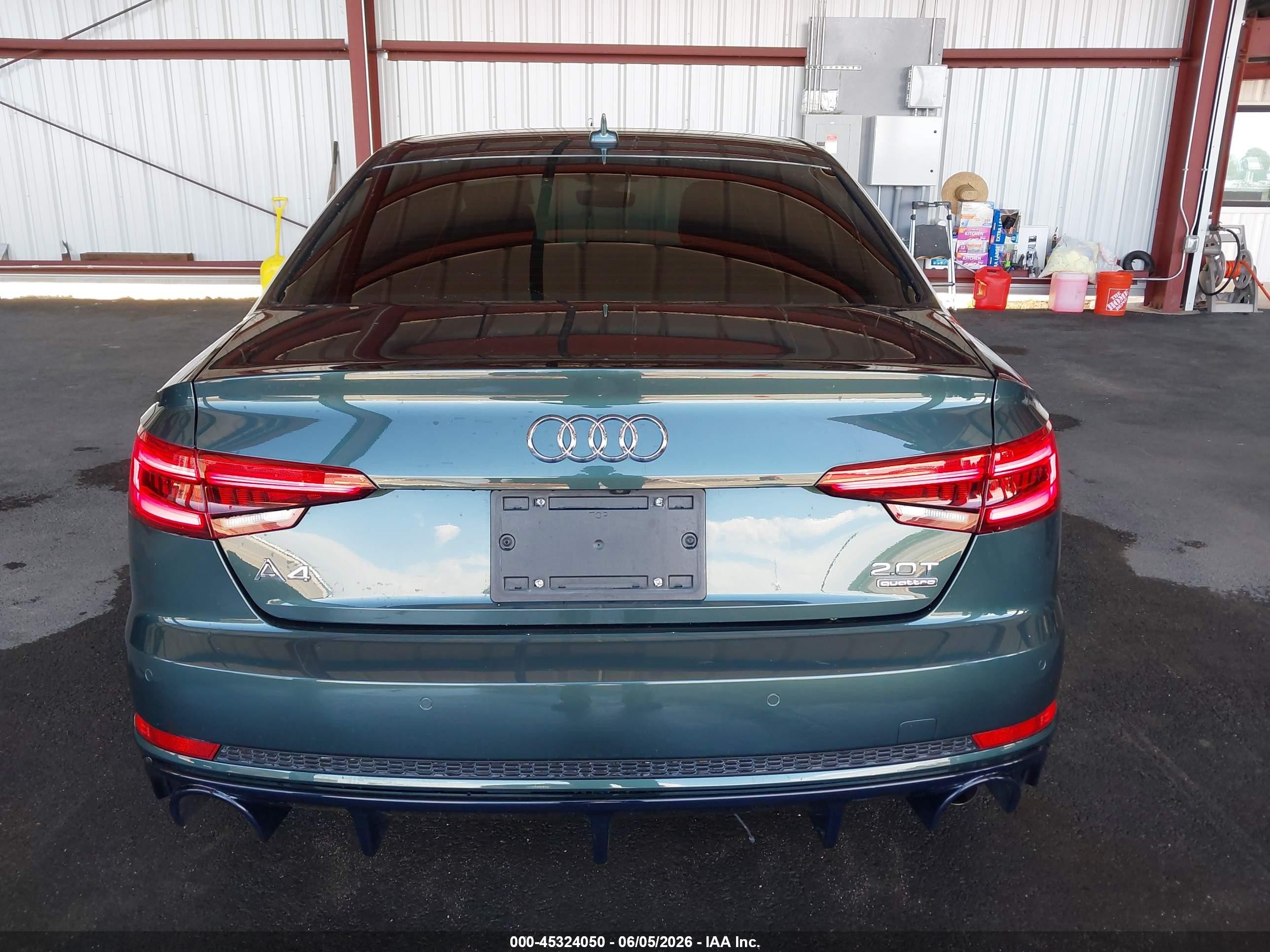 2017 Audi A4 2.0t Premium Green vin: WAUENAF43HA162389