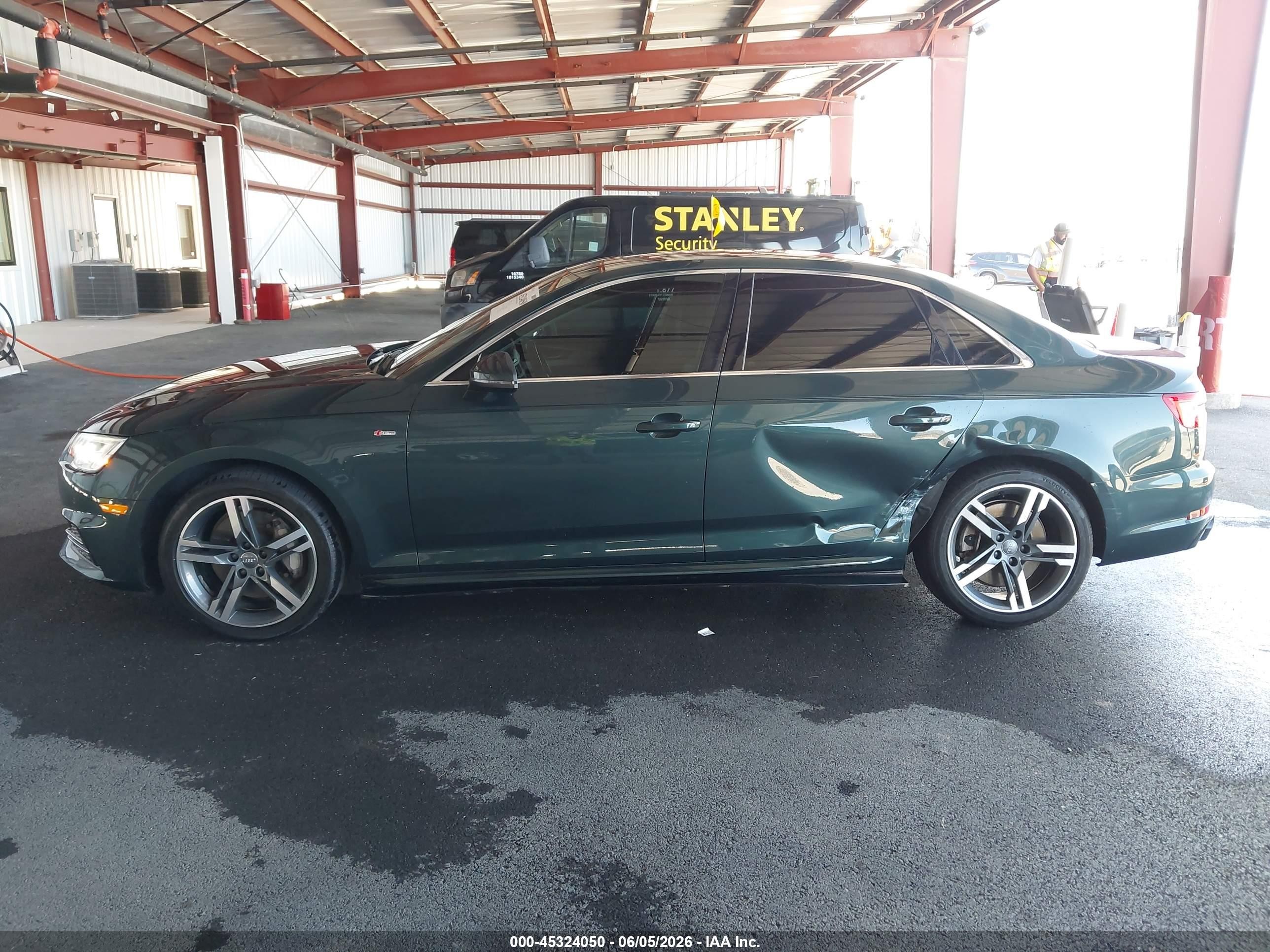 2017 Audi A4 2.0t Premium Green vin: WAUENAF43HA162389