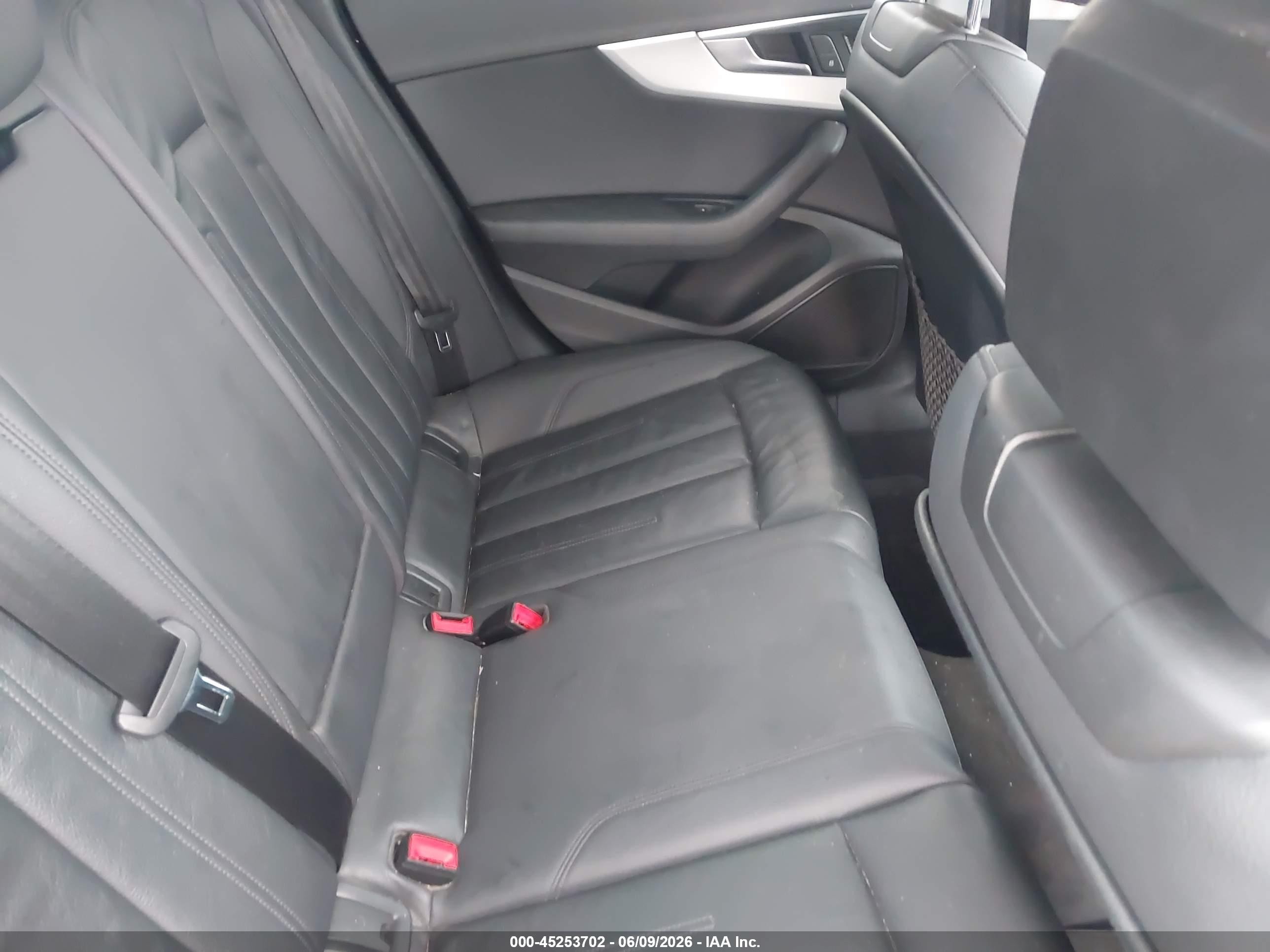 2017 Audi A4 2.0t Premium Black vin: WAUENAF43HN004739