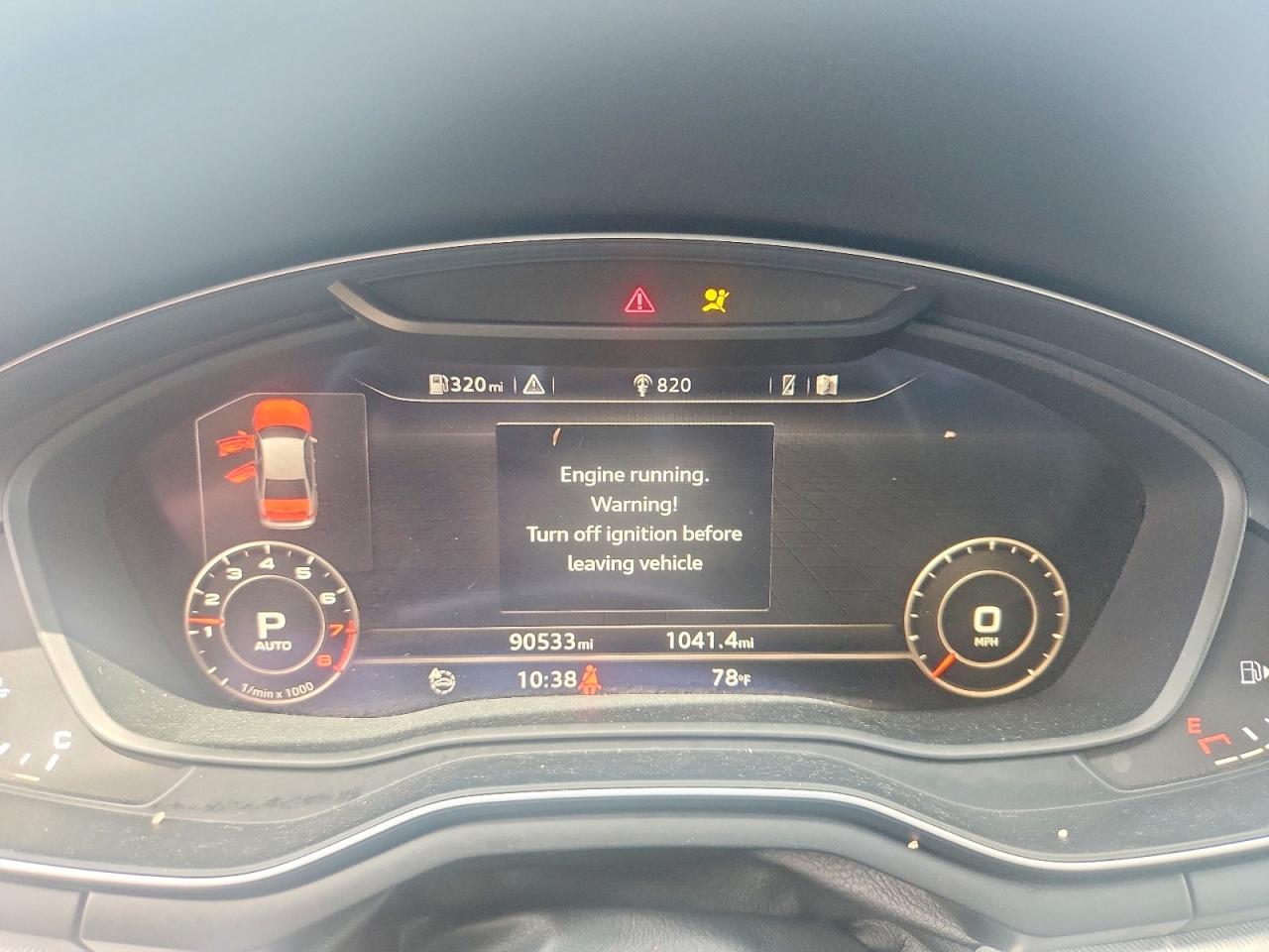 2017 Audi A4 Premium Plus Черный vin: WAUENAF43HN038941