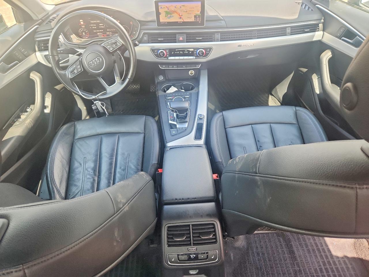 2017 Audi A4 Premium Plus Черный vin: WAUENAF43HN038941
