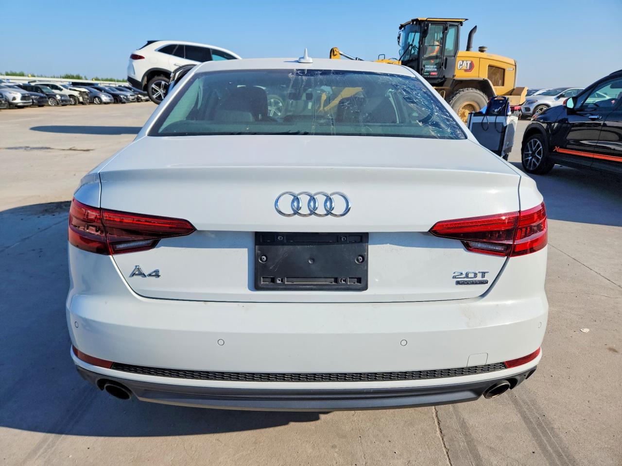 2017 Audi A4 Premium Plus White vin: WAUENAF43HN070112