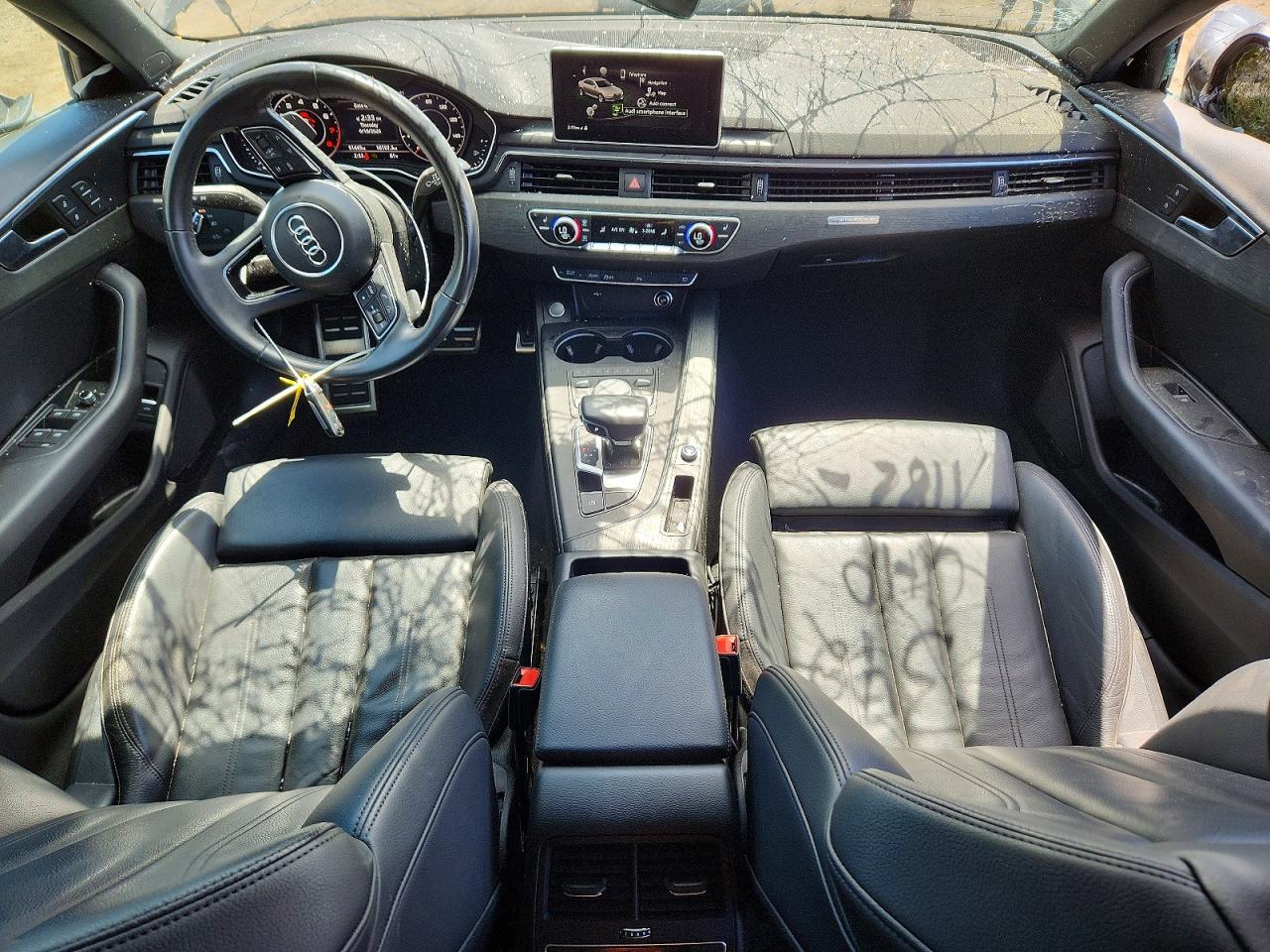 2018 Audi A4 Premium Plus Gray vin: WAUENAF43JA139927