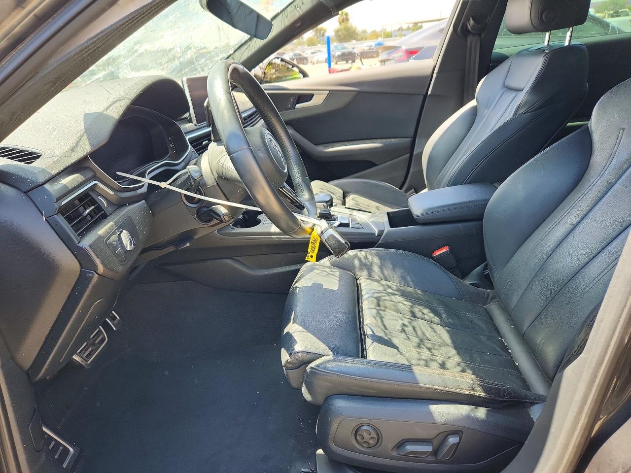 2018 Audi A4 Premium Plus Gray vin: WAUENAF43JA139927